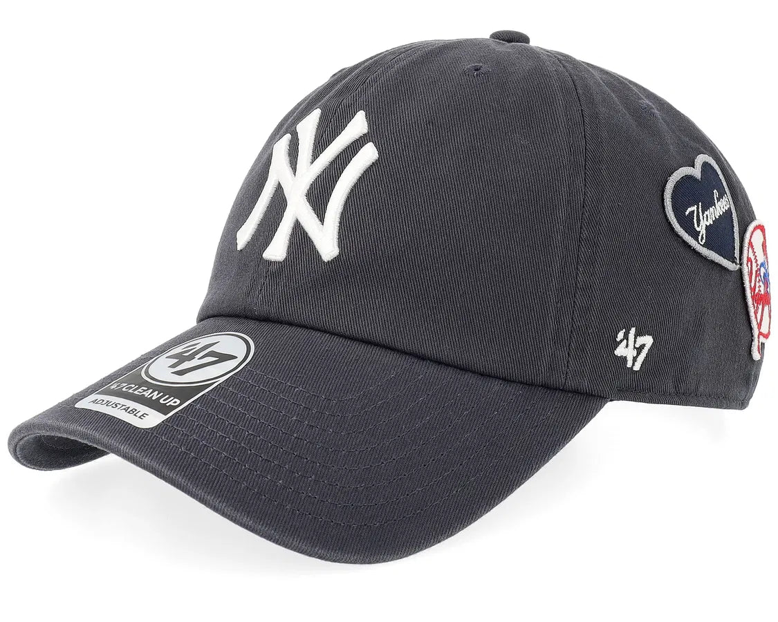 CAPPELLINO NEW YORK YANKEES IN COTONE BLU VINTAGE