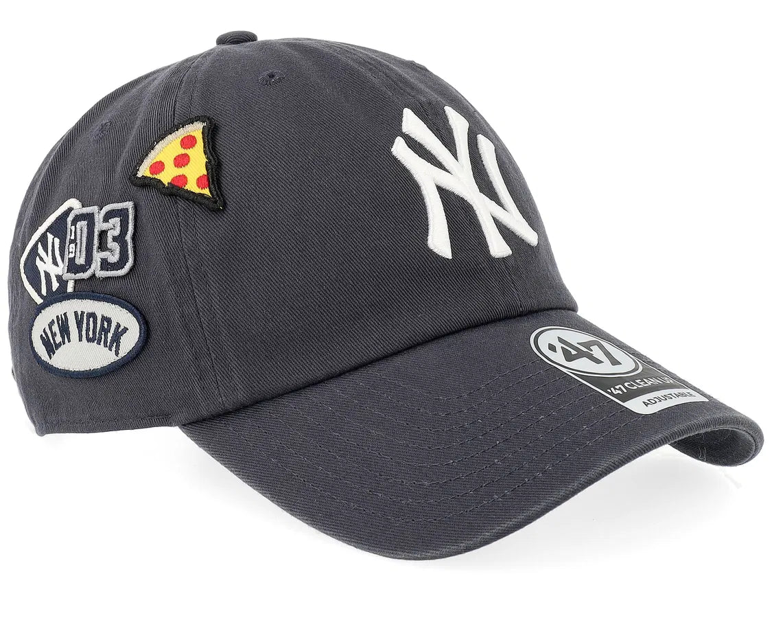 CAPPELLINO NEW YORK YANKEES IN COTONE BLU VINTAGE
