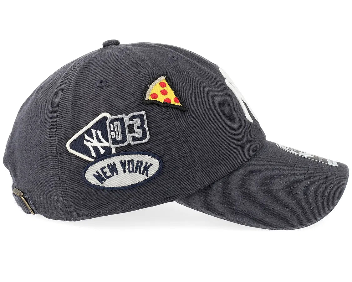 CAPPELLINO NEW YORK YANKEES IN COTONE BLU VINTAGE