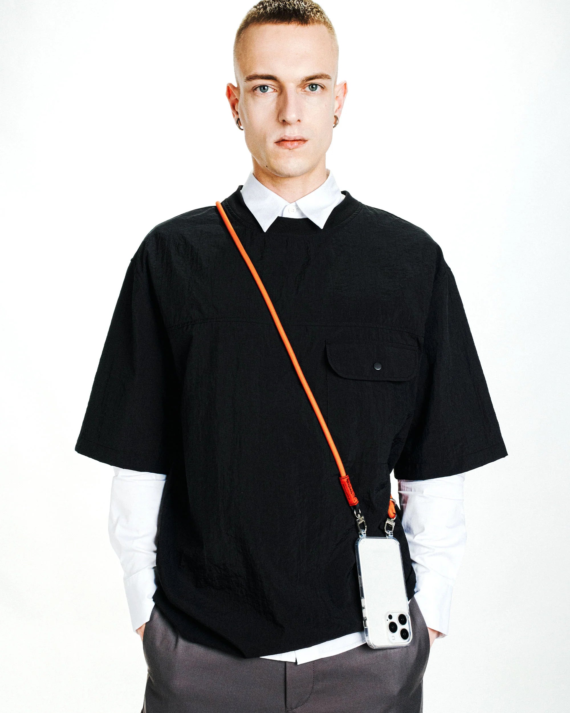 TOPOLOGIE - 8.0MM ROPE STRAP FLASH PERSIMMON