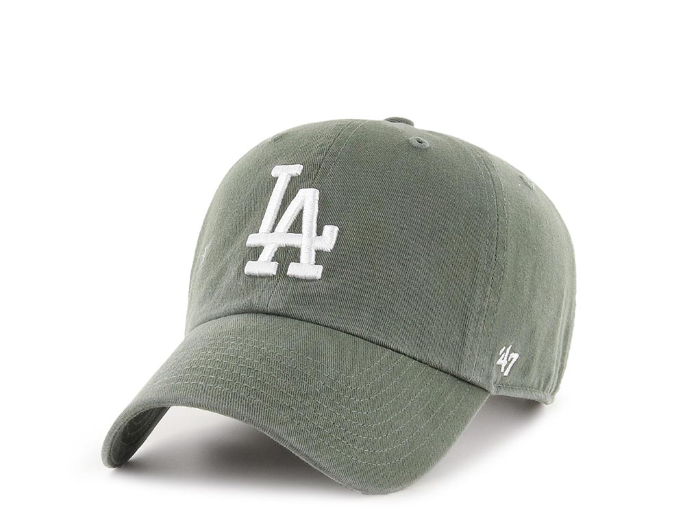 CAPPELLINO LOS ANGELES DODGERS IN COTONE VERDE MUSCHIO
