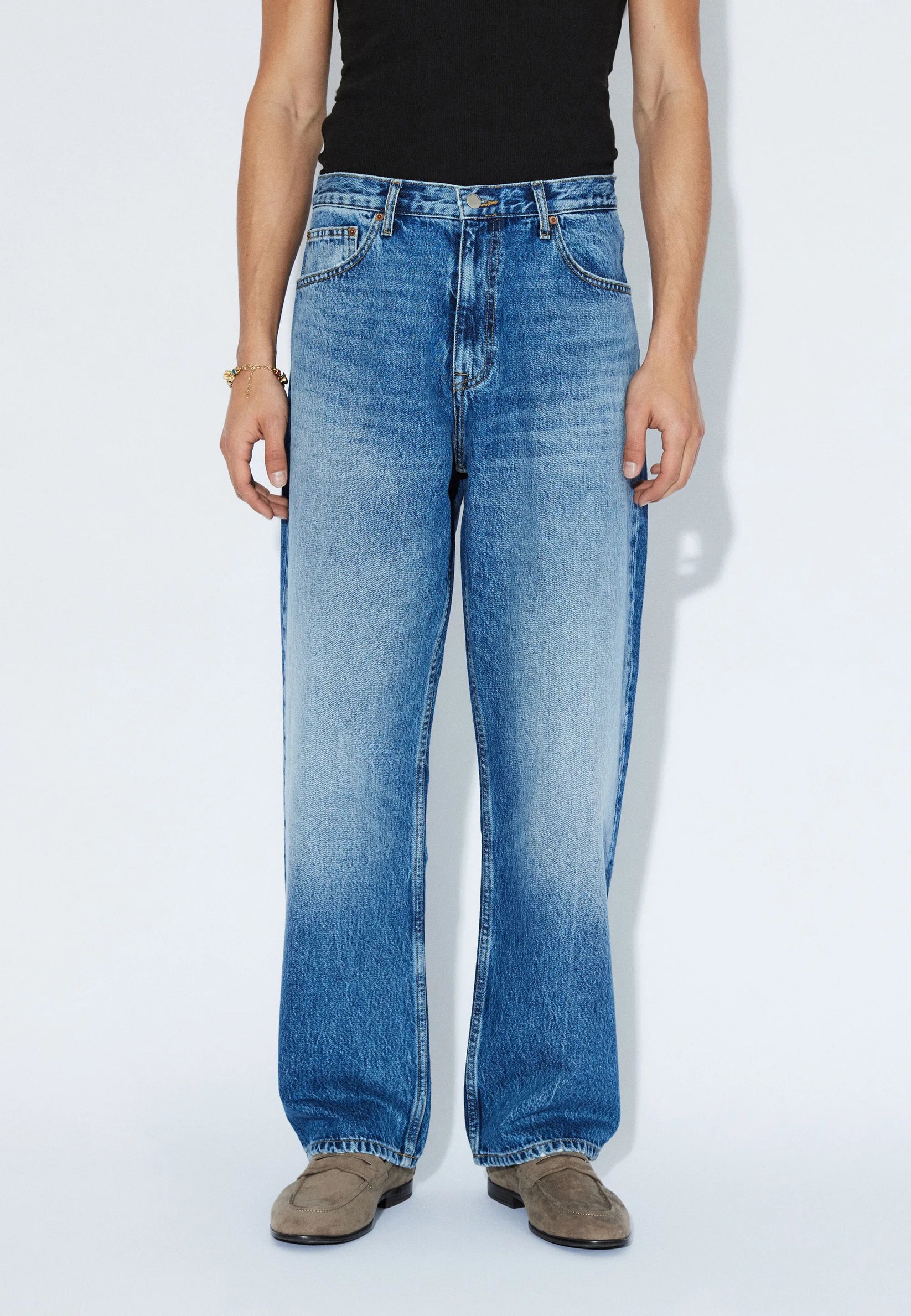JEANS RELAXED STONE WASH