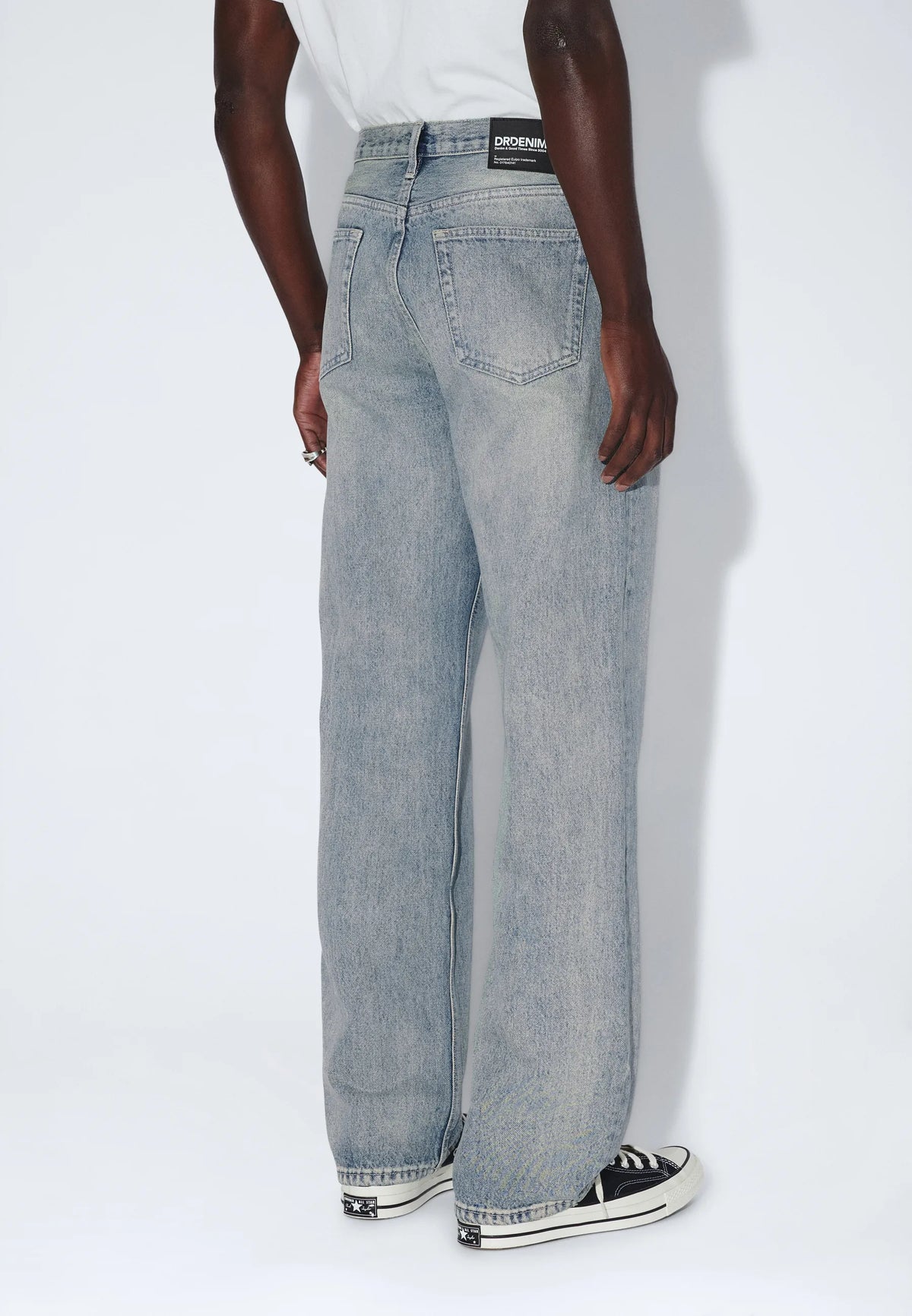 JEANS RELAXED FIT IN COTONE DRIFT LIGHT USED