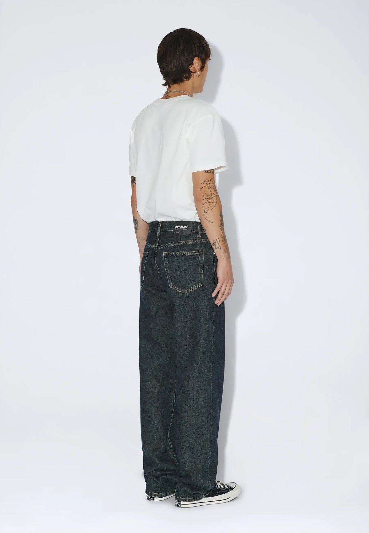 JEANS RELAXED FIT IN COTONE KODIAK DARK RETRO