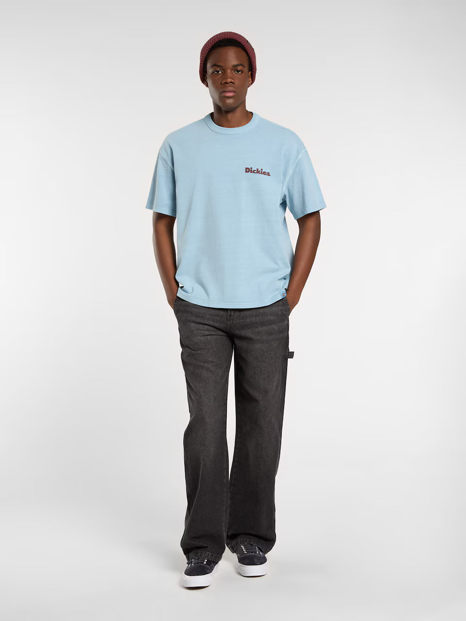 DICKIES - SLAYDEN GD TEE SS GLACIER LAKE