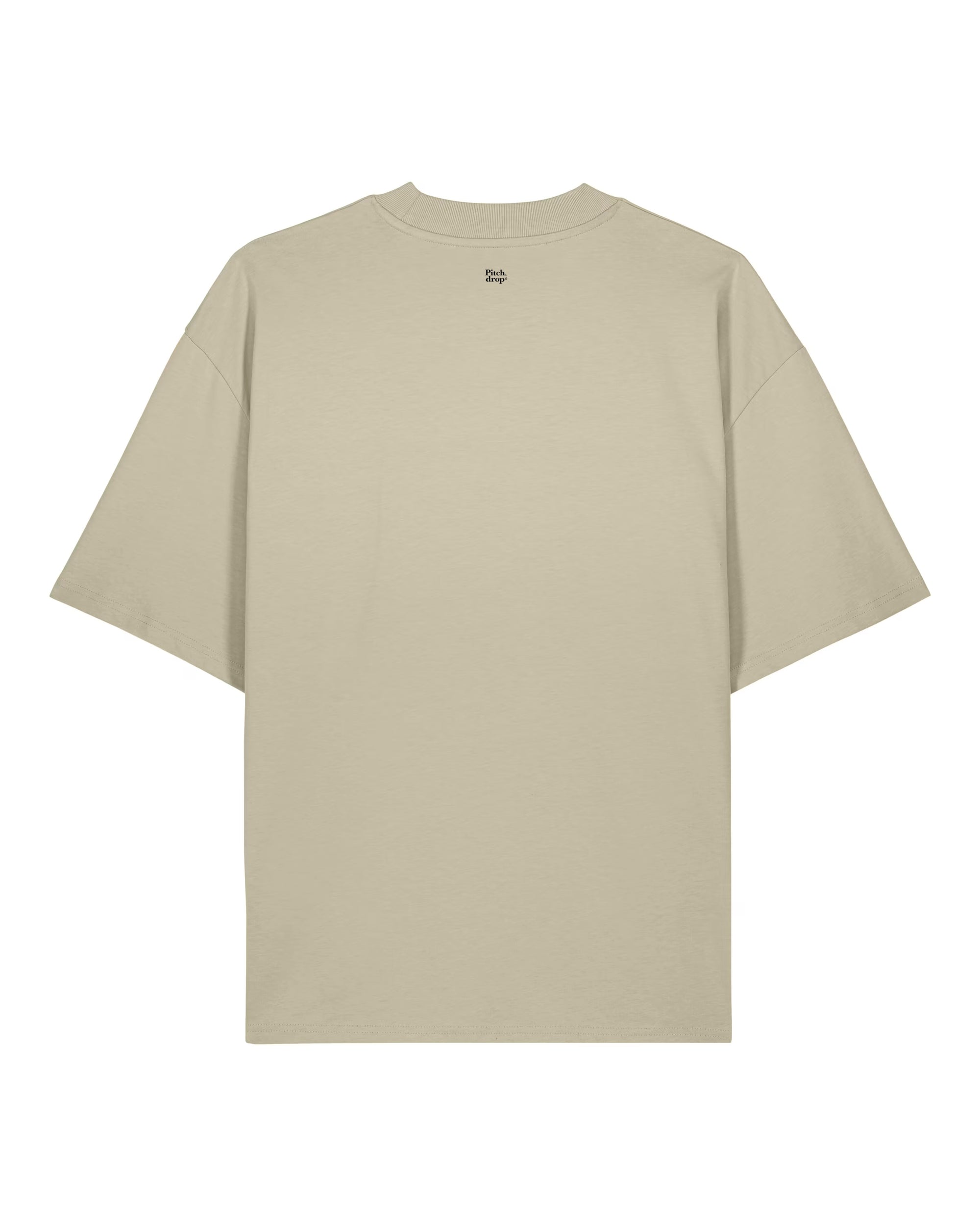 T-SHIRT BOX FIT IN COTONE KHAKI