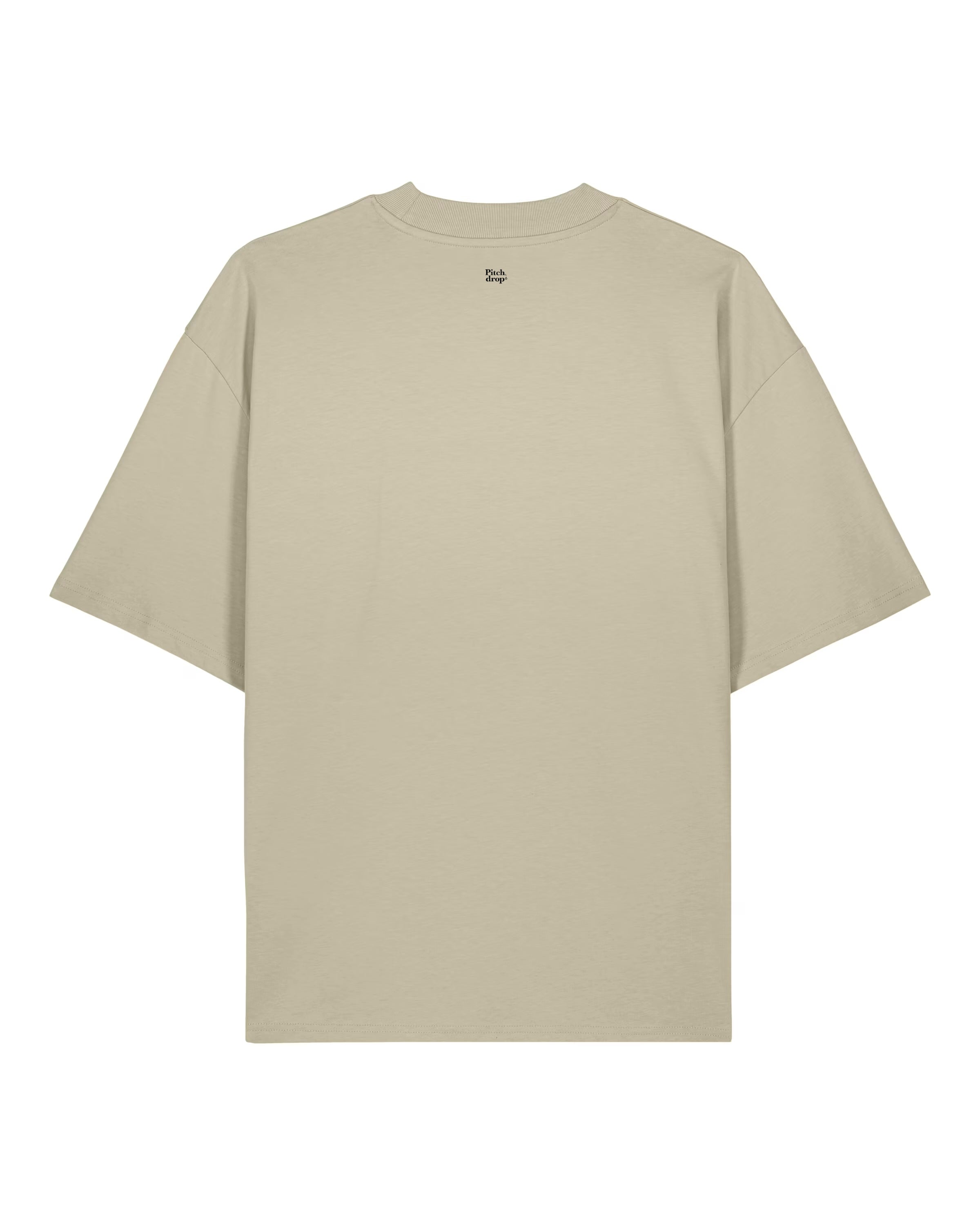 T-SHIRT BOX FIT IN COTONE KHAKI