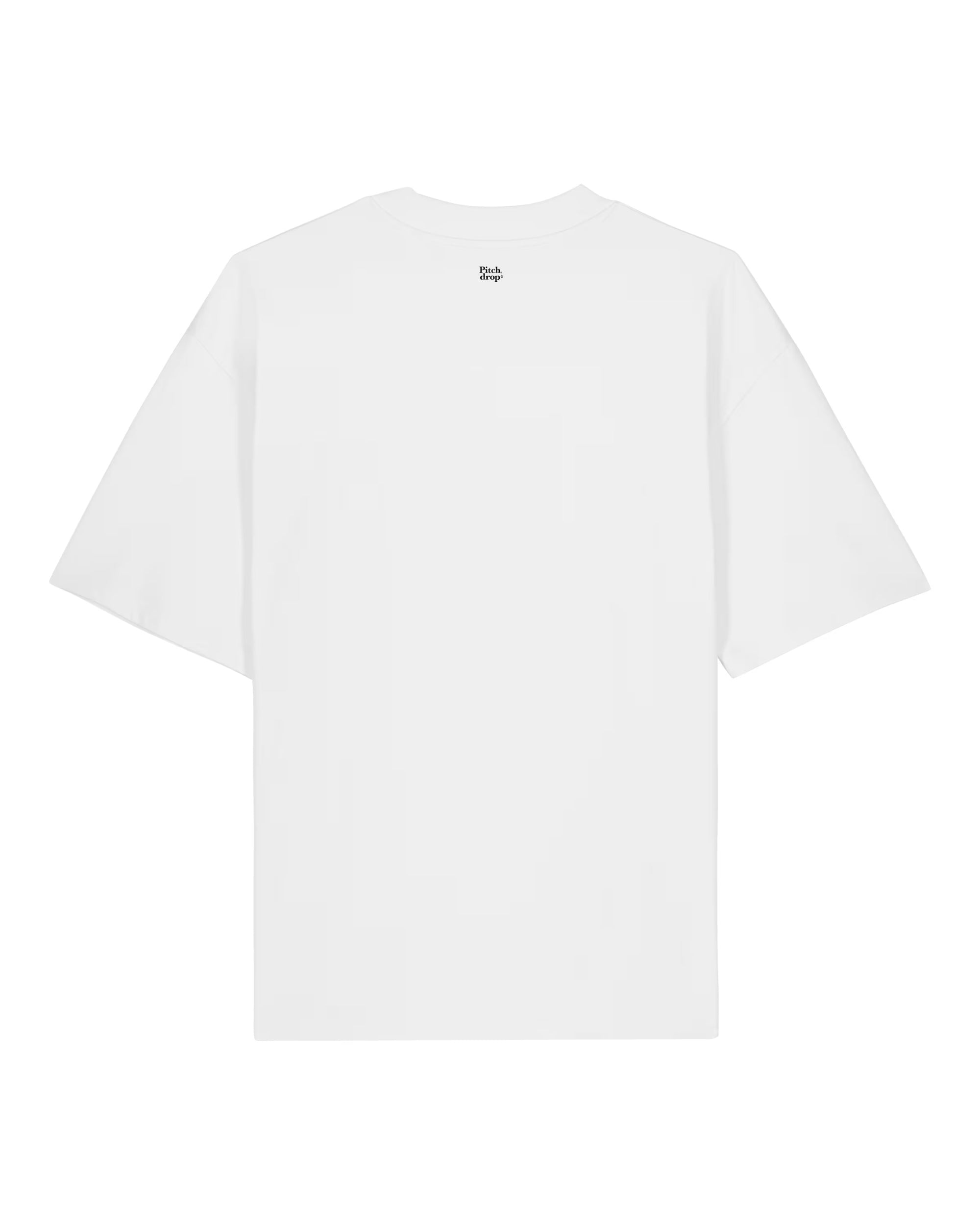 T-SHIRT BOX FIT IN COTONE BIANCO