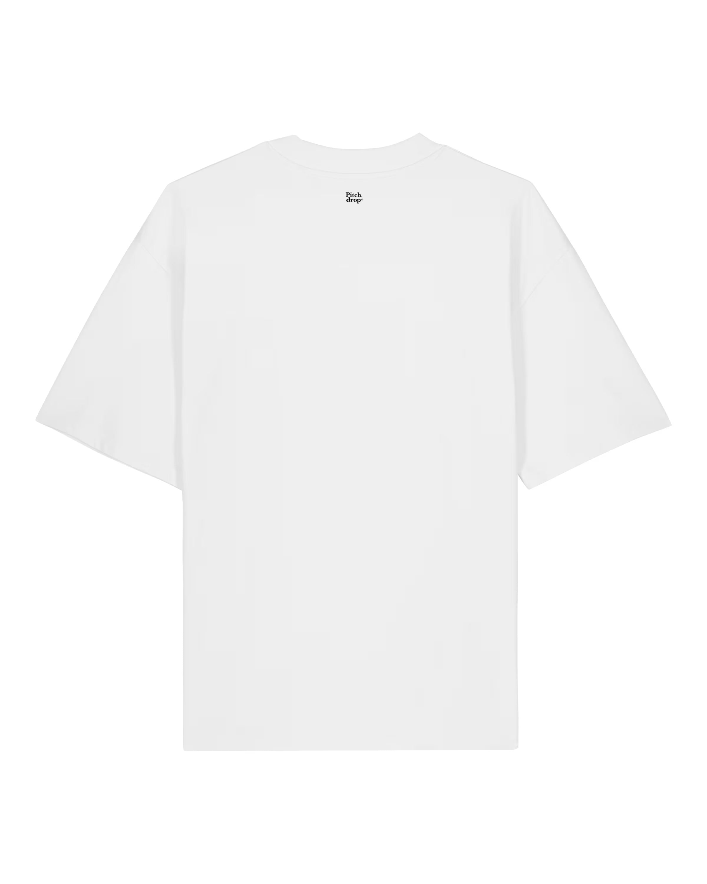 T-SHIRT BOX FIT IN COTONE BIANCO