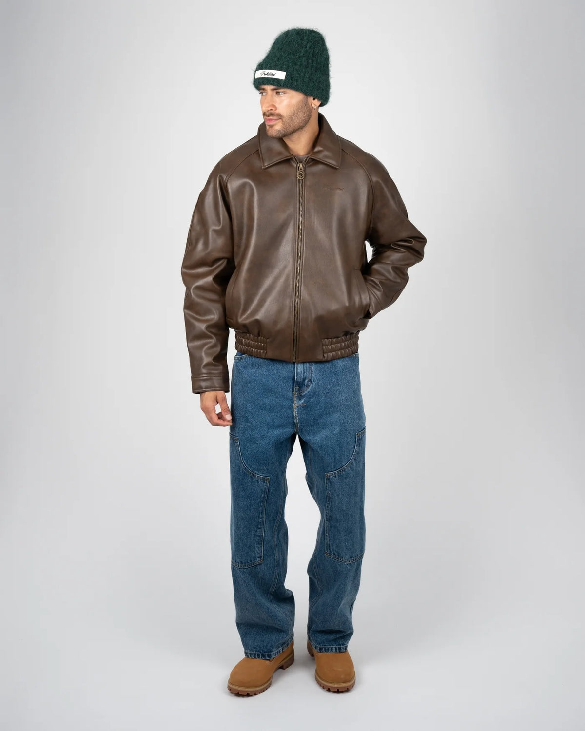 GIACCA OVERSIZE FIT MARRONE