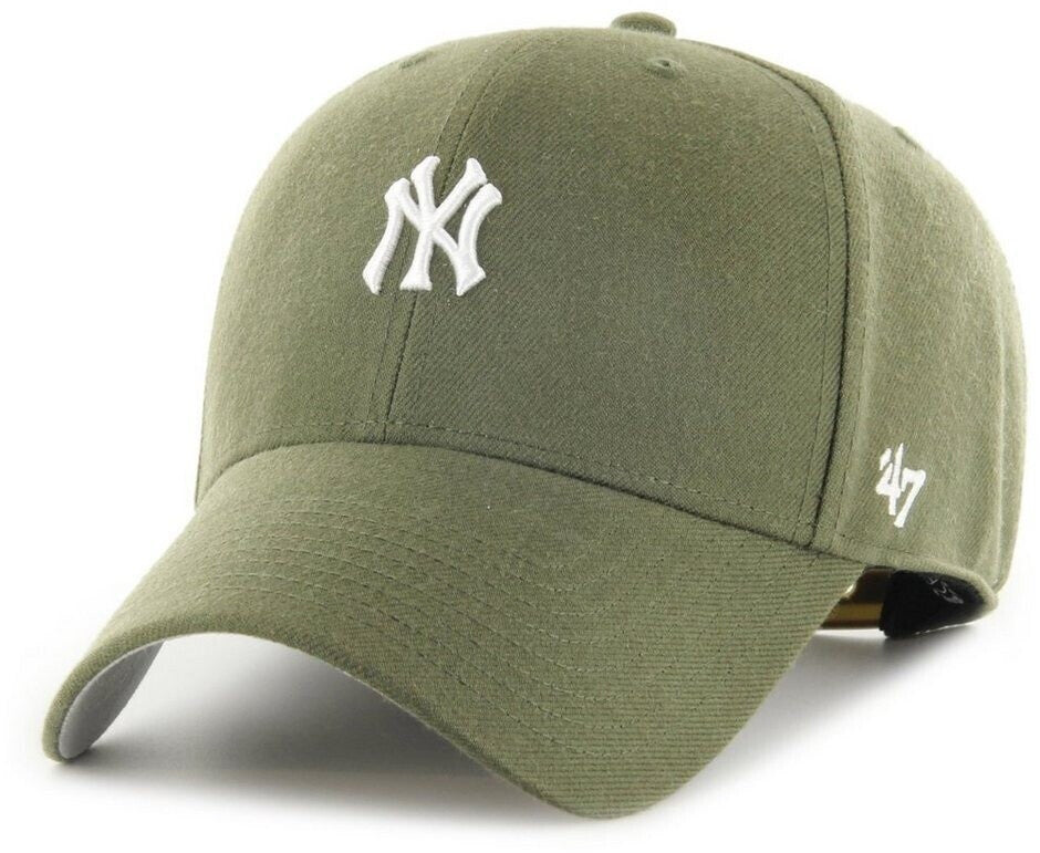 CAPPELLINO BASERUNNER NY YANKEES IN COTONE VERDE MUSCHIO