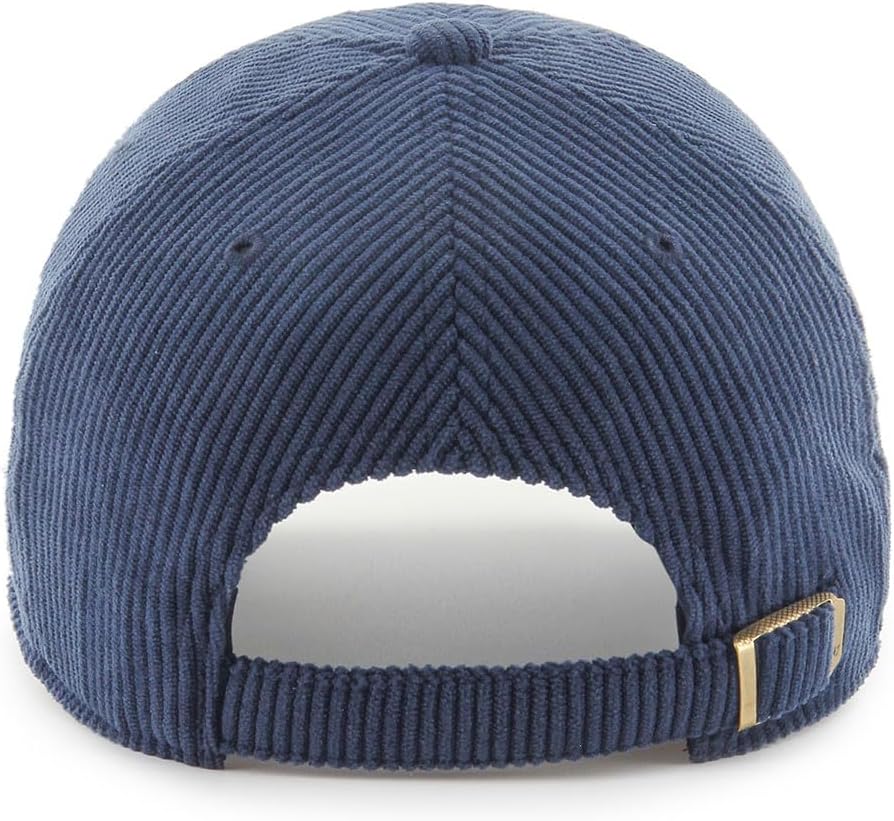 CAPPELLINO IN VELLUTO A COSTE BLU NAVY
