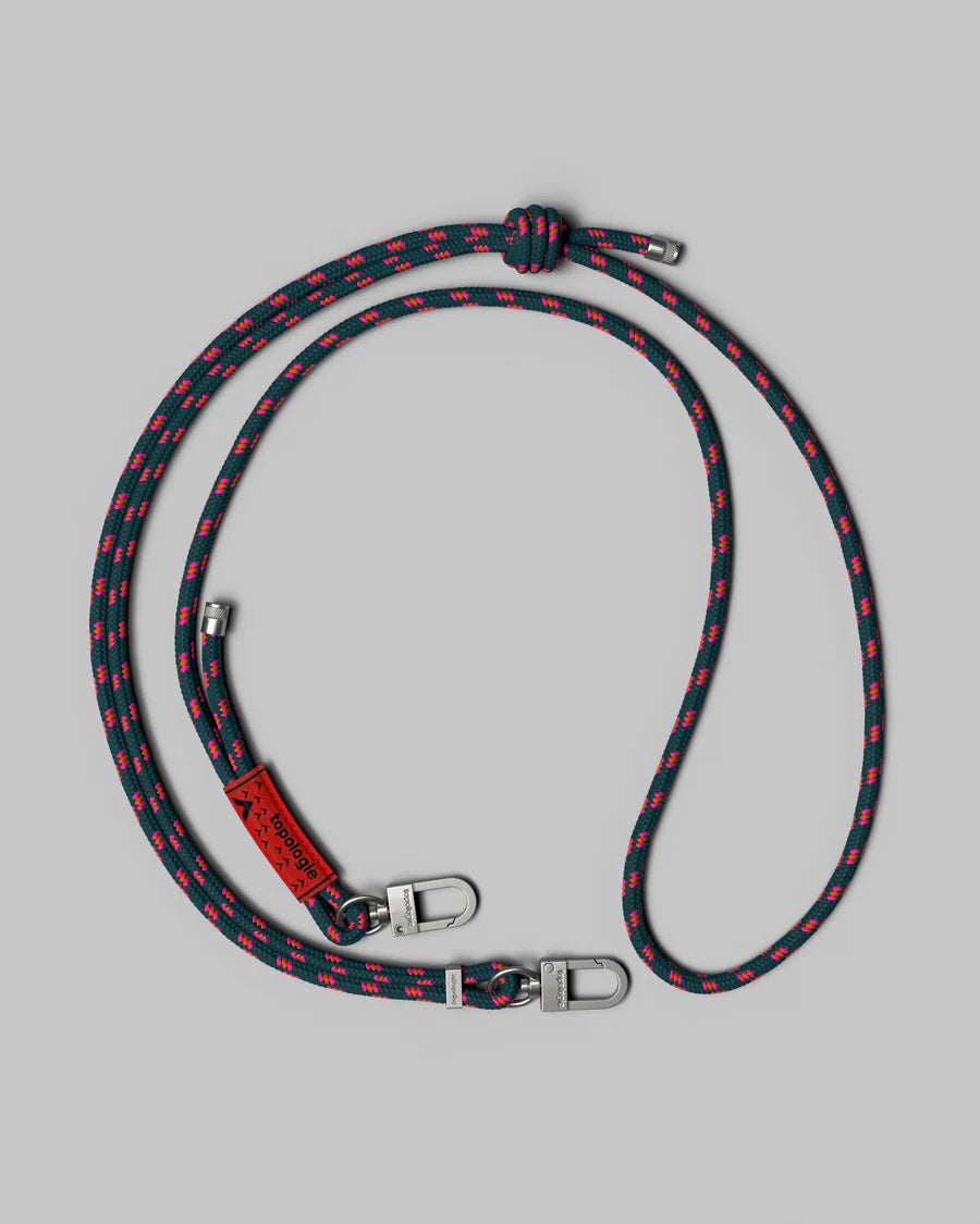 6.0MM ROPE STRAP BLU PETROLIO PATTERNED