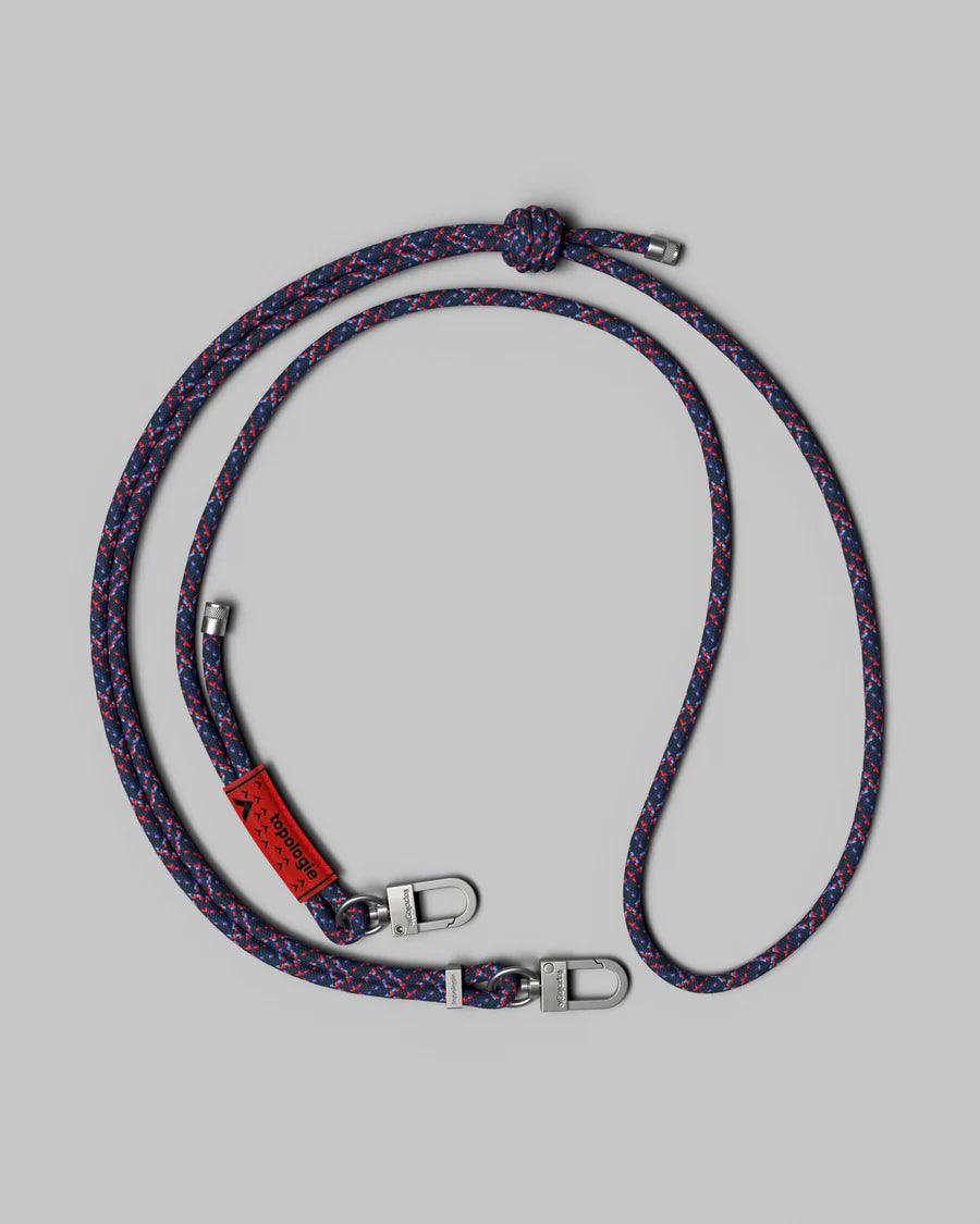 TOPOLOGIE - 6.0MM ROPE STRAP MARINE BLUE GLITCH