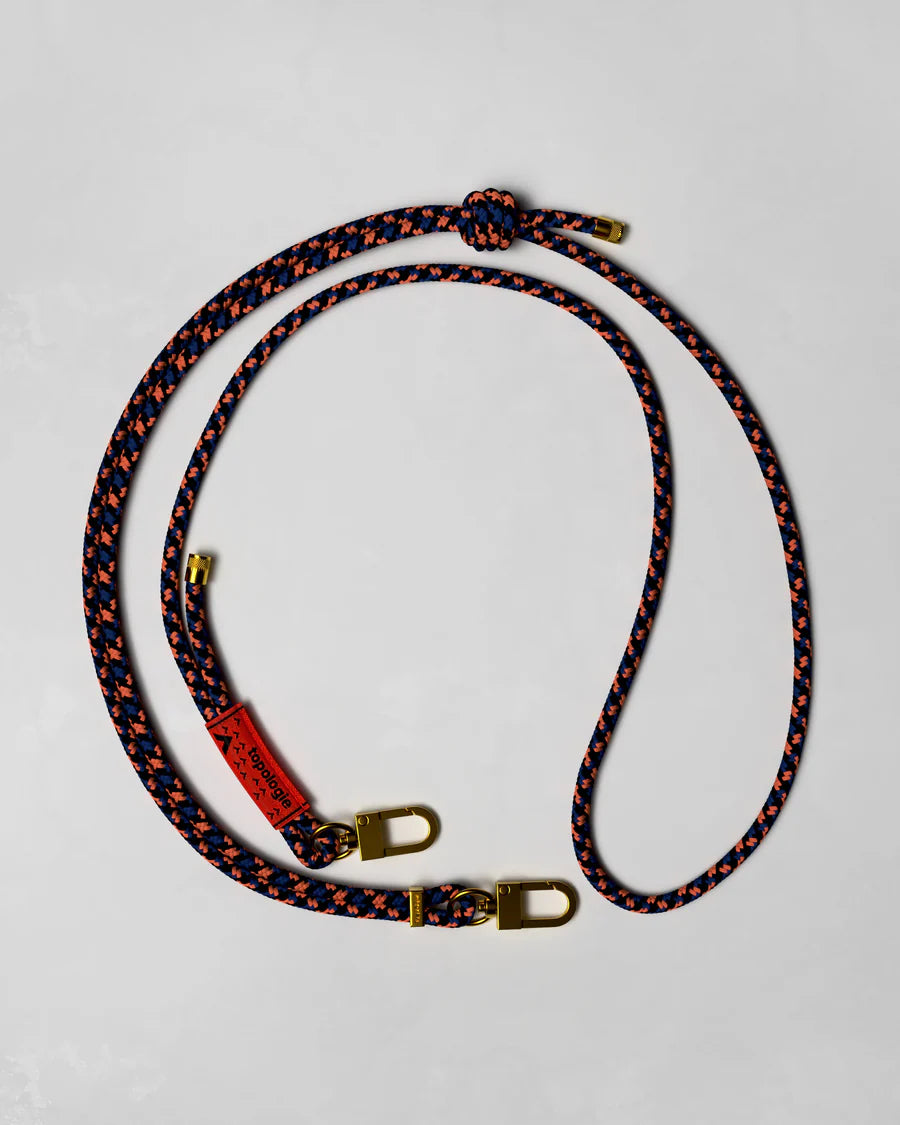 TOPOLOGIE - 6.0MM ROPE STRAP NAVY ORANGE
