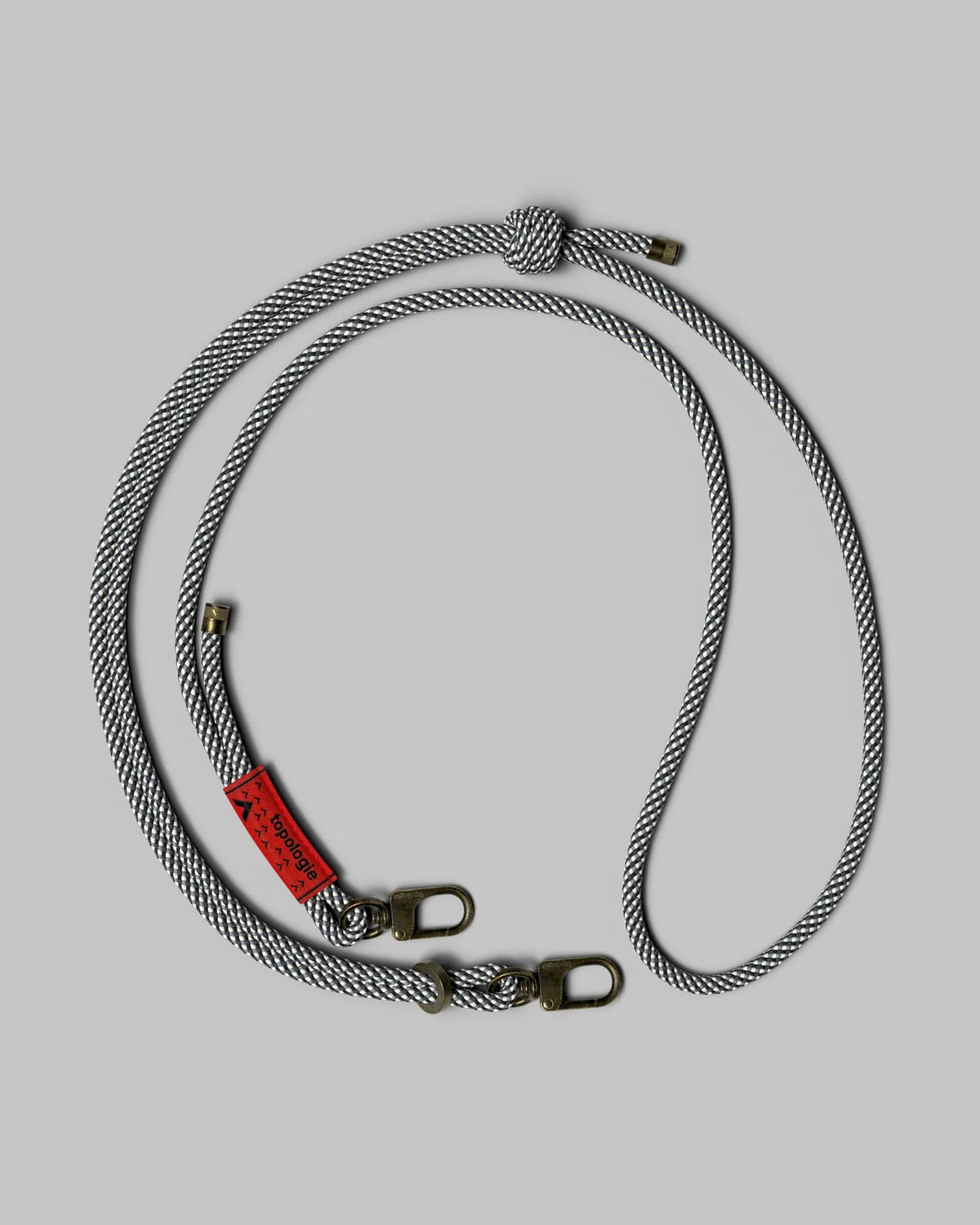 6.0MM ROPE STRAP GRIGIO E BIANCO