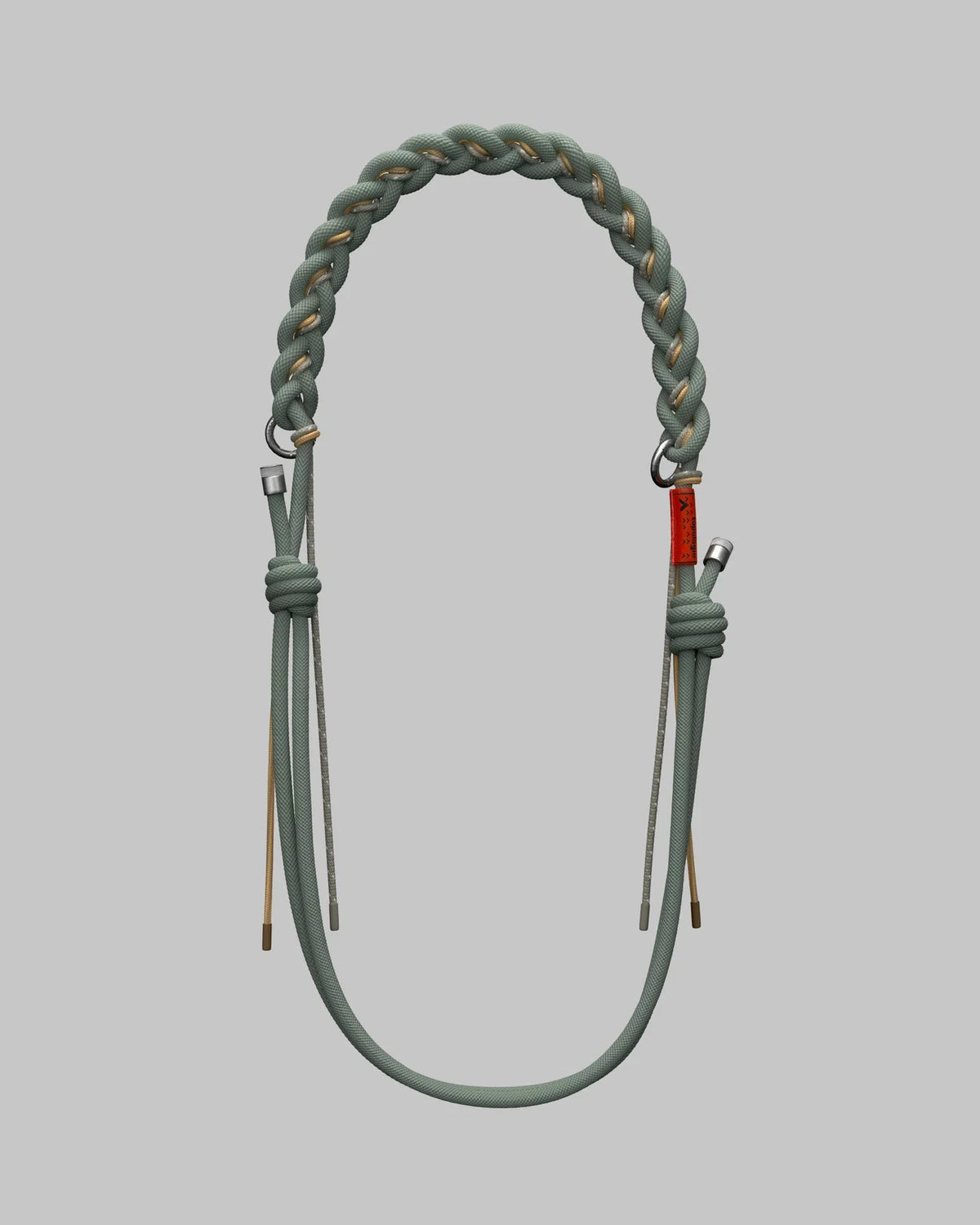 8.0MM BRAIDED O-ROPE VERDE CHIARO E GIALLO