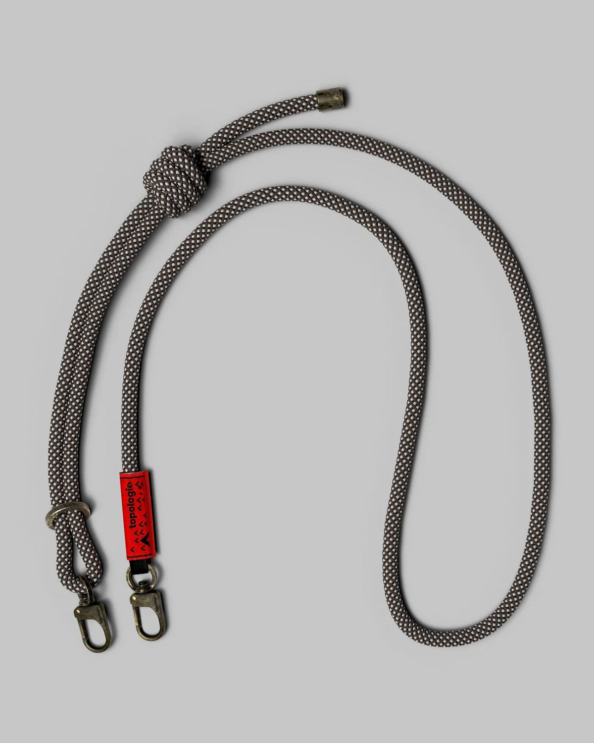 8.0MM ROPE STRAP MARRONE E BIANCO