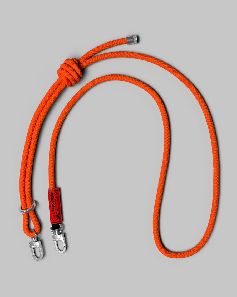 TOPOLOGIE - 8.0MM ROPE STRAP FLASH PERSIMMON