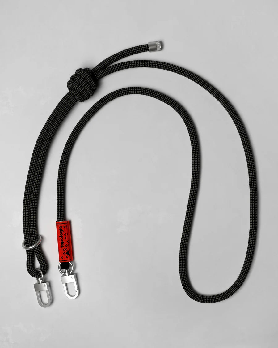 8.0MM ROPE STRAP NERO LATTICE
