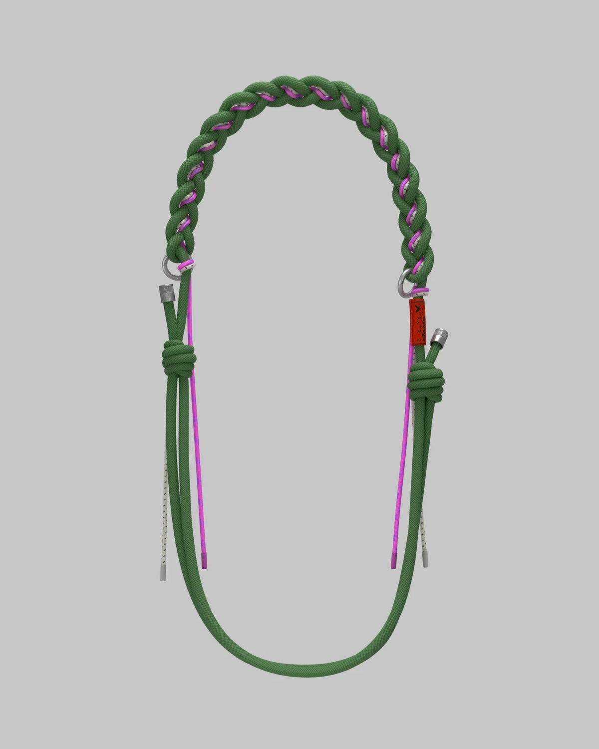 8.0MM BRAIDED O-ROPE VERDE E ROSA