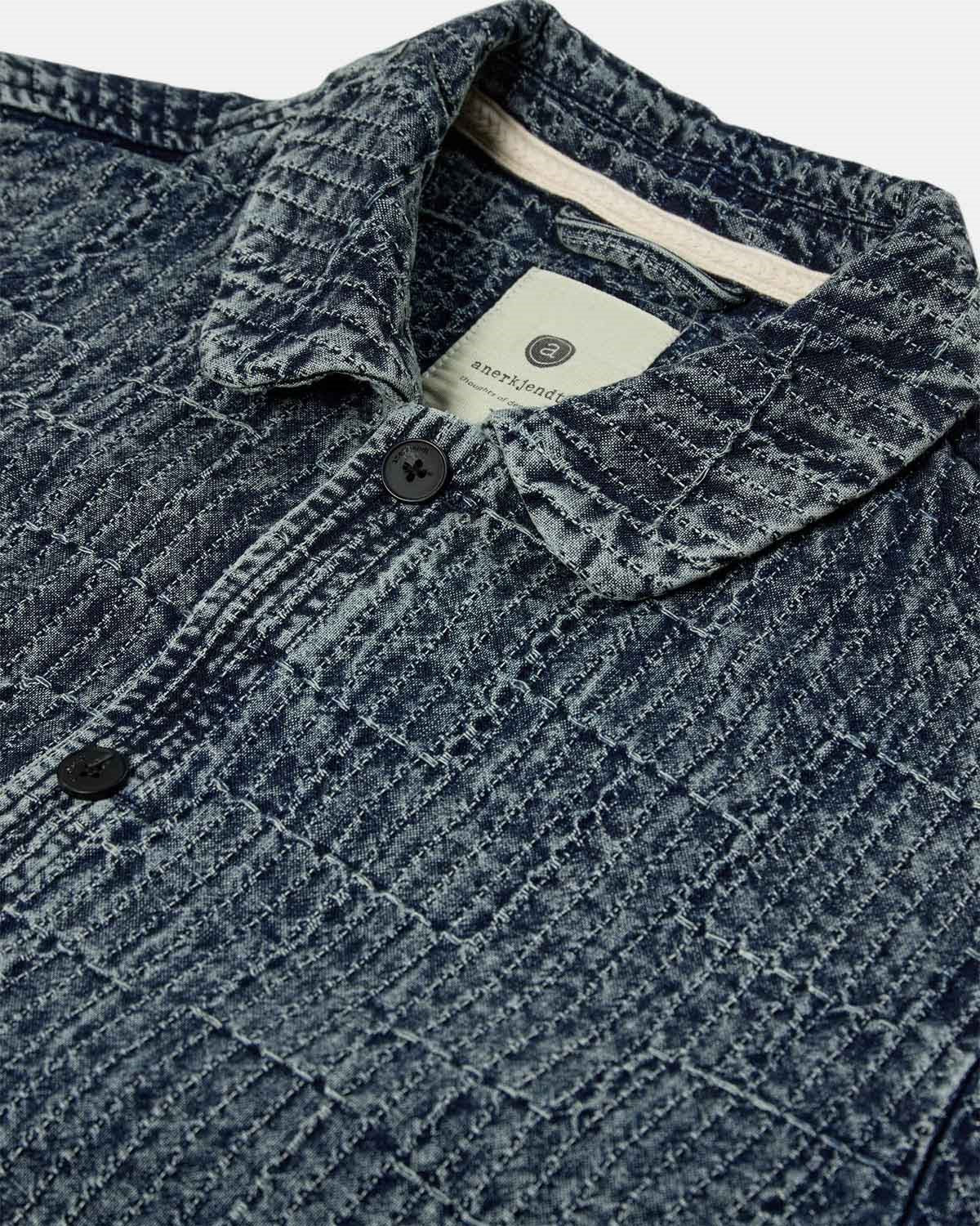 OVERSHIRT PREMIUM WASHED INDIGO VINTAGE