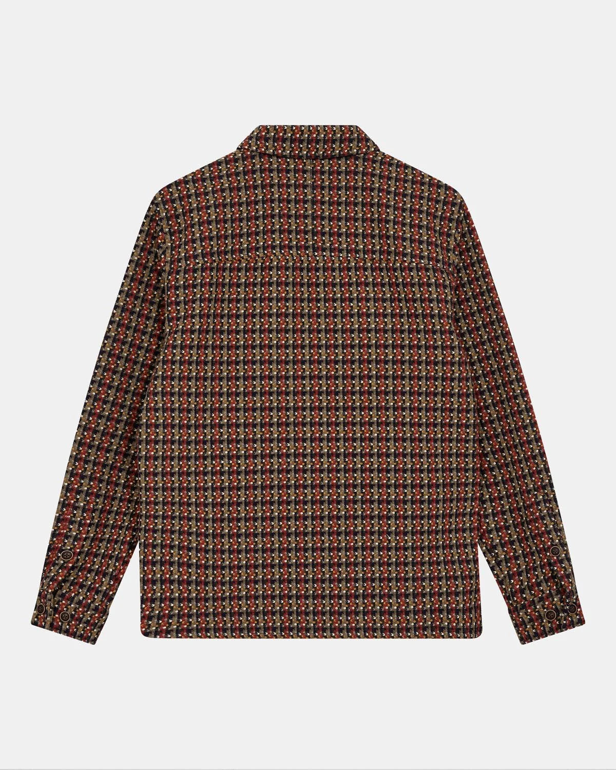 OVERSHIRT PIED DE POULE MISTO LANA