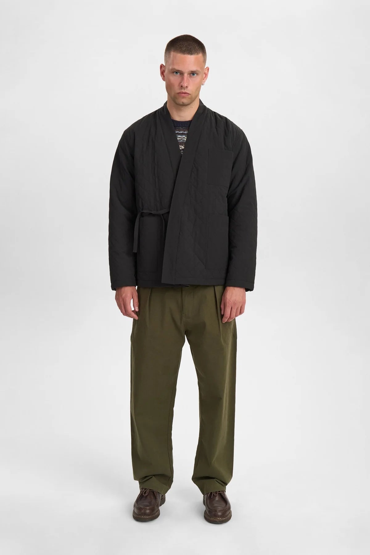 KIMONO TRAPUNTATO  CON IMBOTTITURA TERMICA