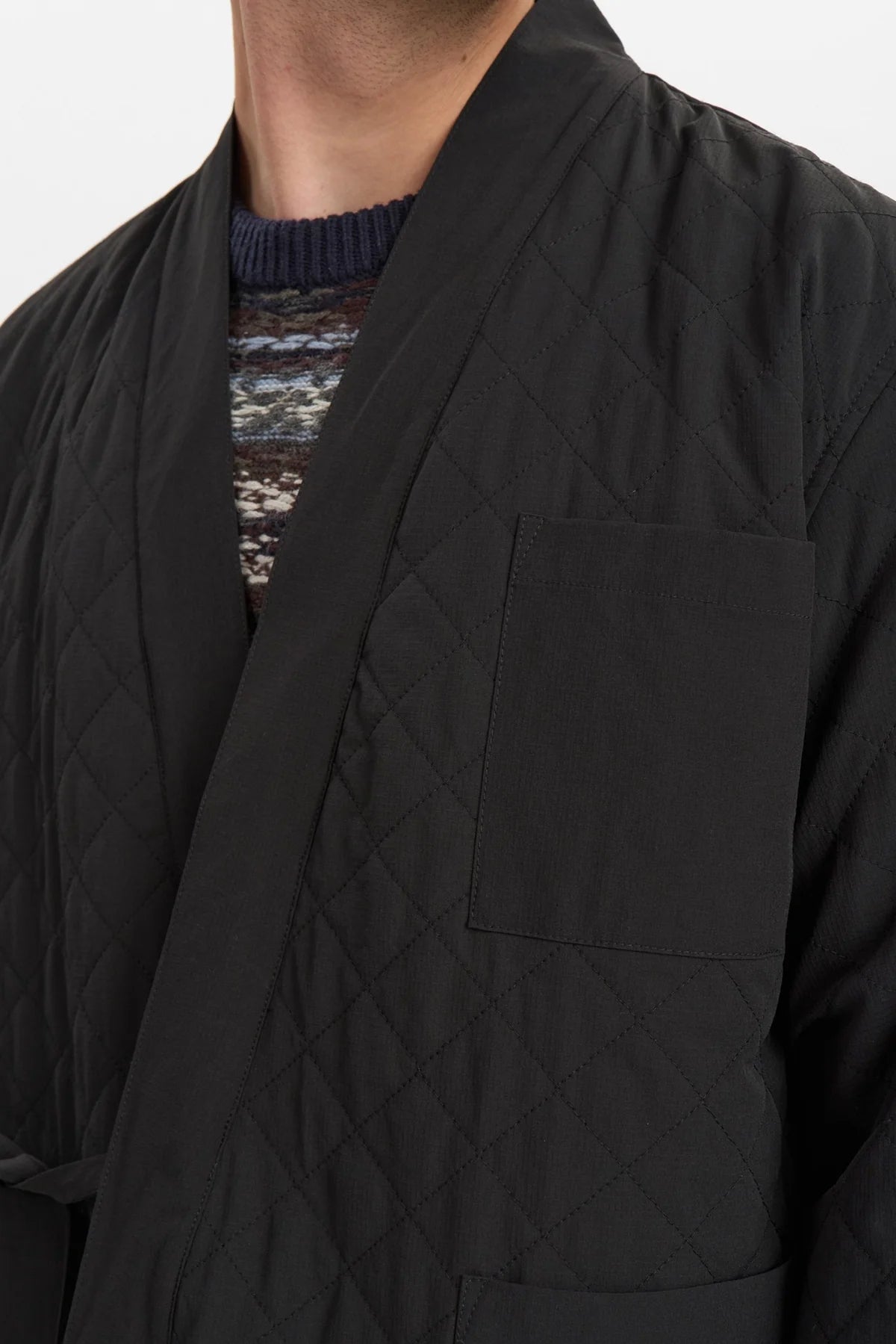 KIMONO TRAPUNTATO  CON IMBOTTITURA TERMICA