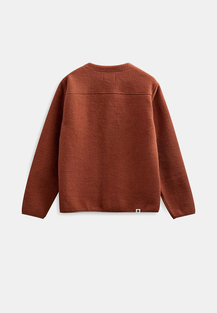 GIACCA IN LANA COTTA COCCIO