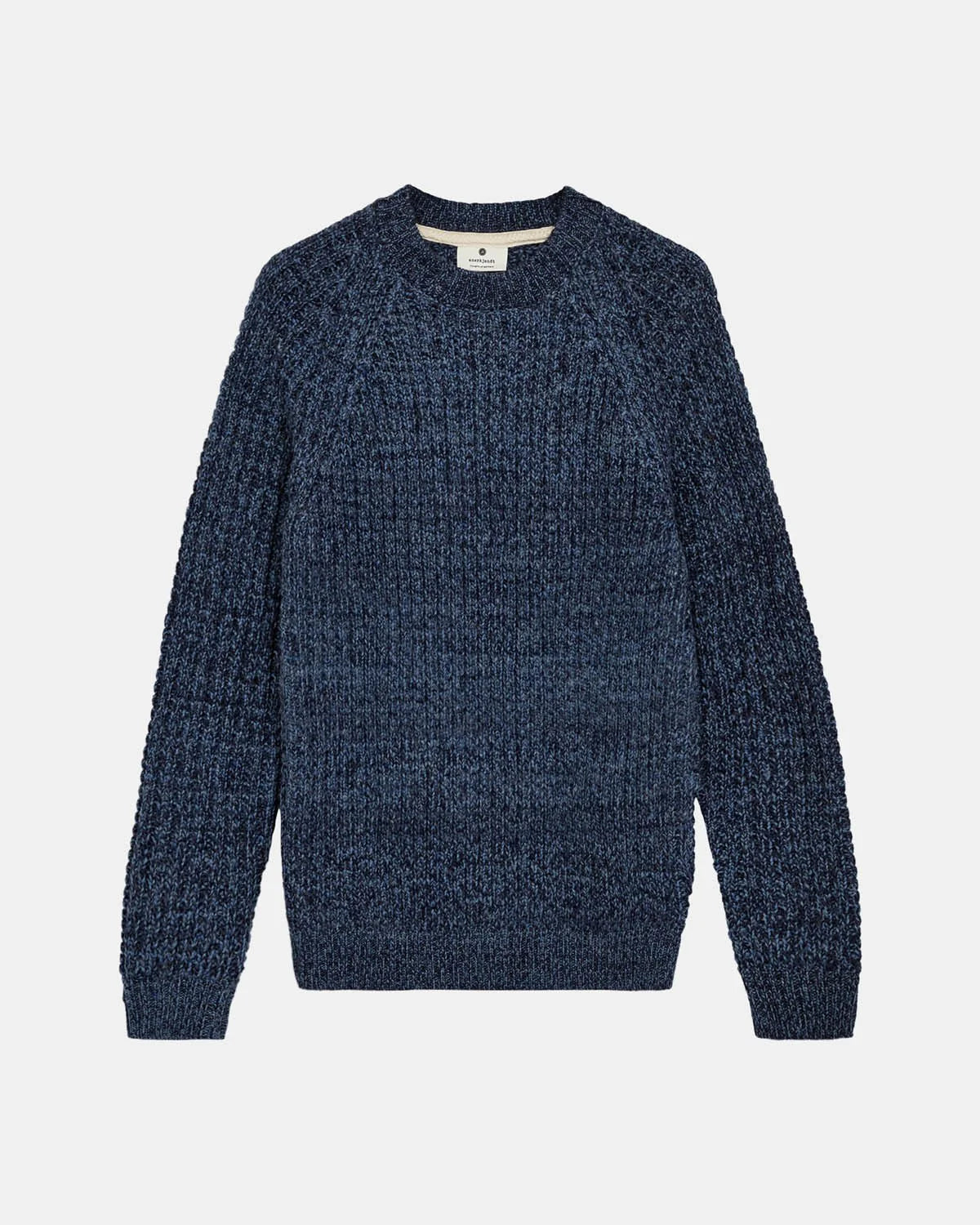 MAGLIONE LANA STRUTTURATO NAVY