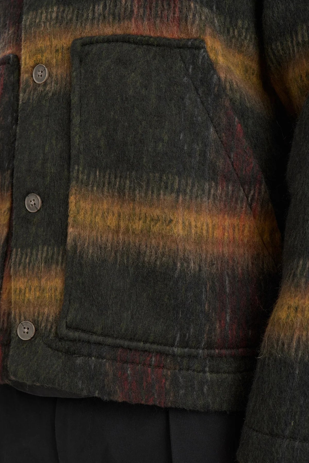 OERSHIRT IN LANA COTTA QUADRO REVERSE