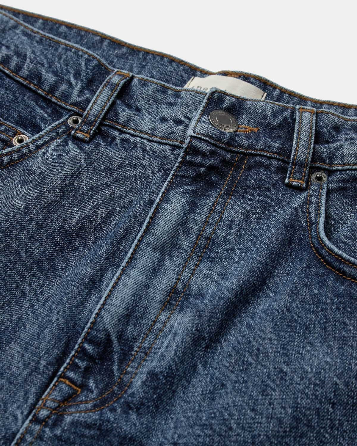 DENIM RELAX FIT STONE WASH MEDIUM