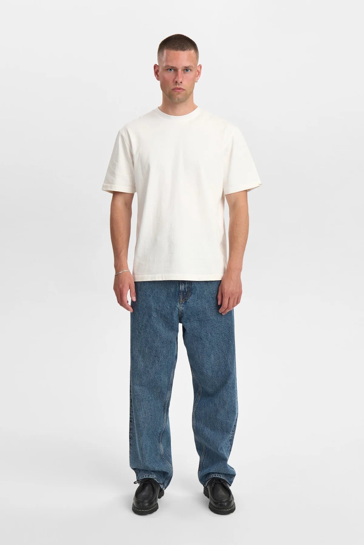 DENIM RELAX FIT STONE WASH MEDIUM