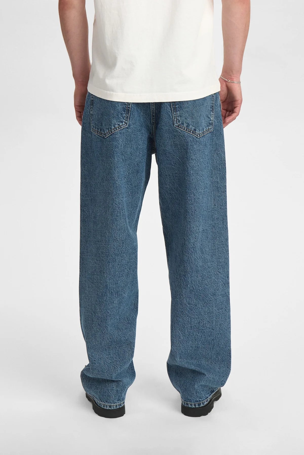 DENIM RELAX FIT STONE WASH MEDIUM