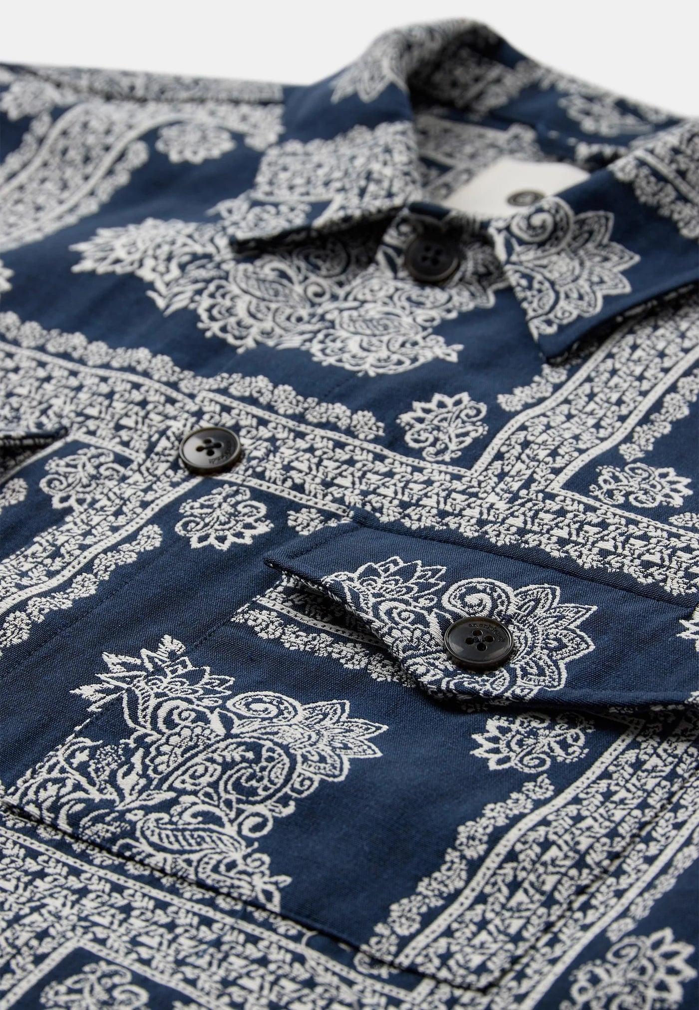 OVERSHIRT IN COTONE SKY CAPTAIN