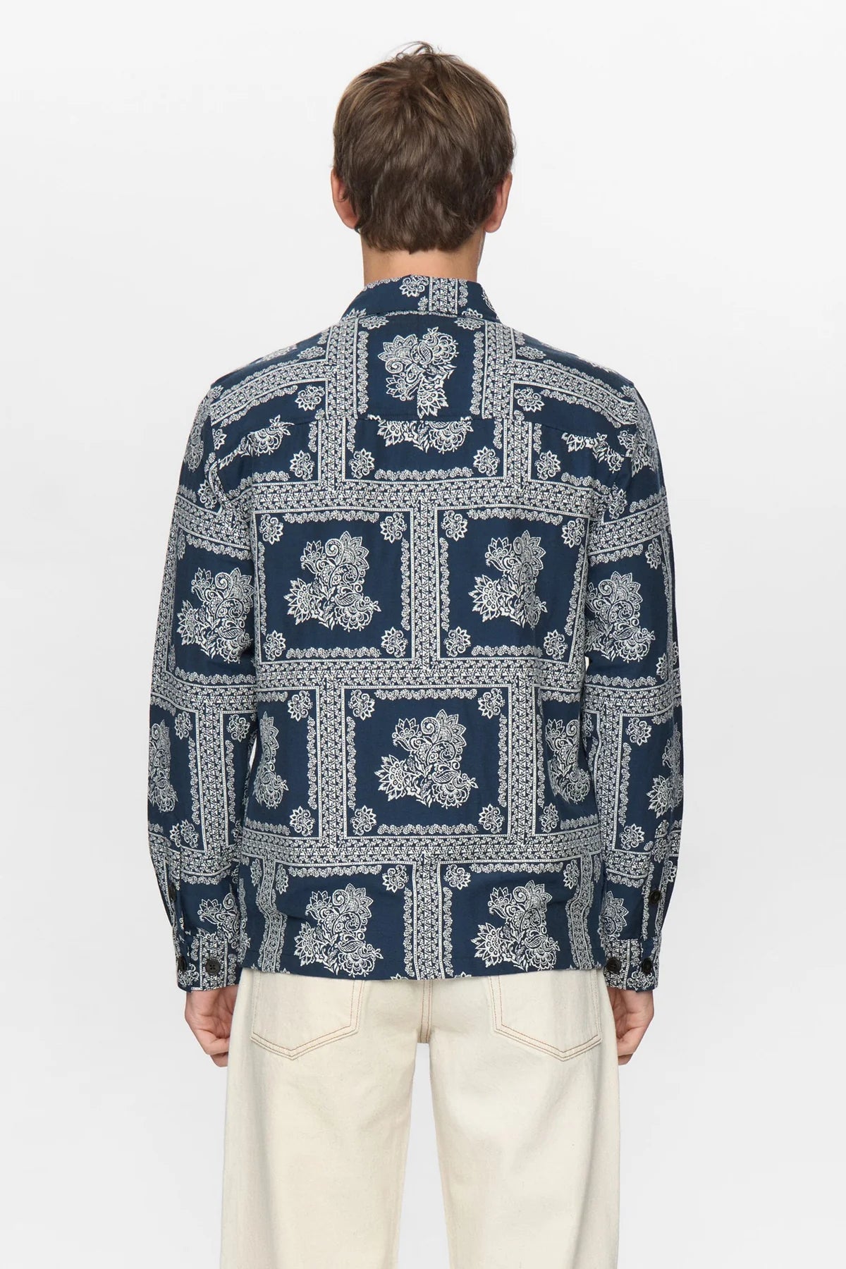 OVERSHIRT IN COTONE SKY CAPTAIN