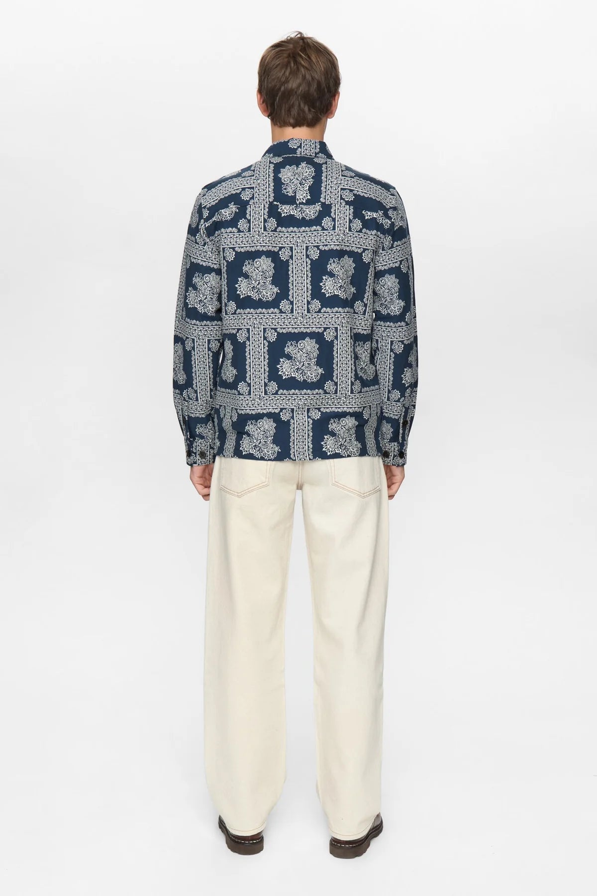 OVERSHIRT IN COTONE SKY CAPTAIN