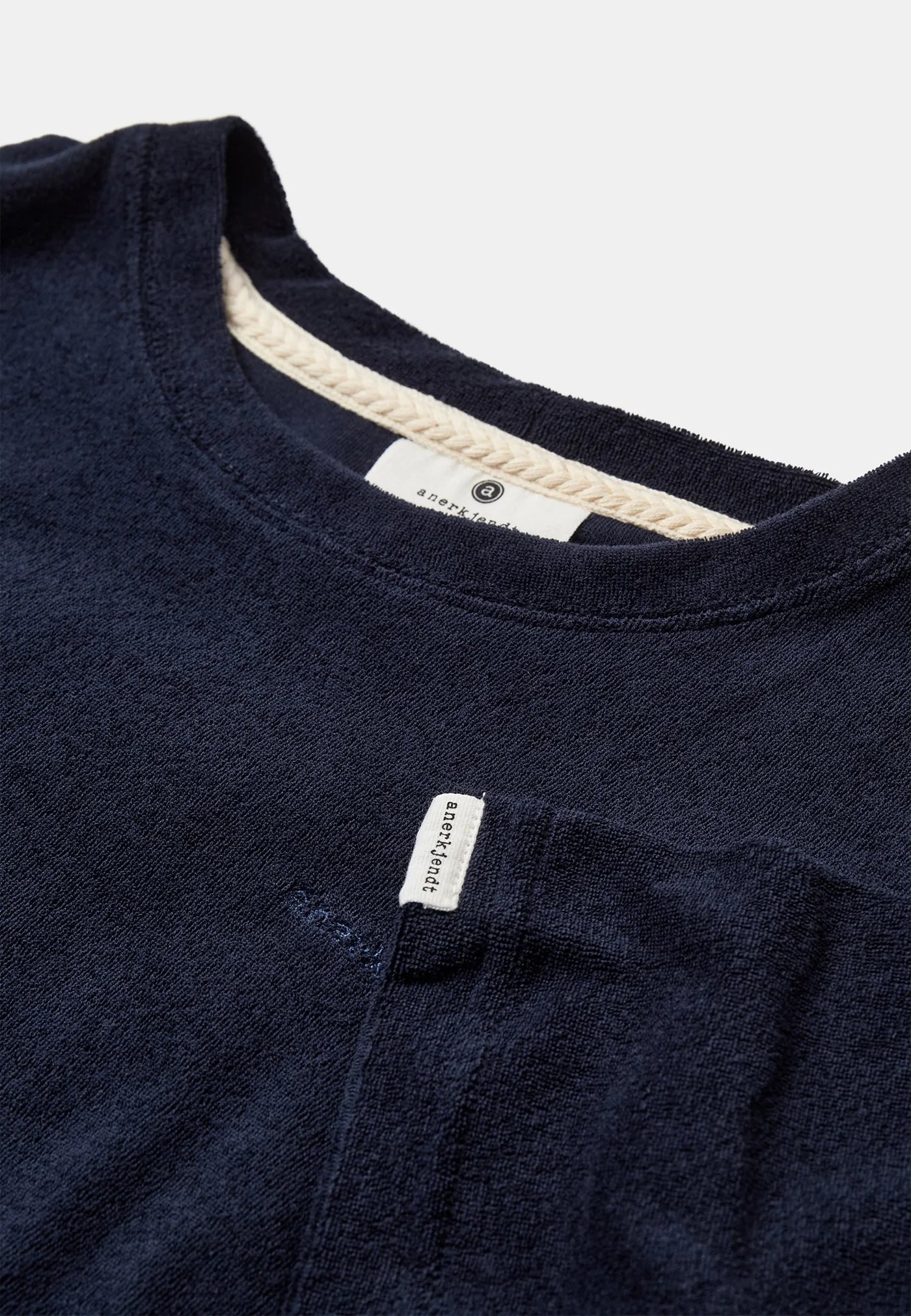 T-SHIRT IN COTONE BLU