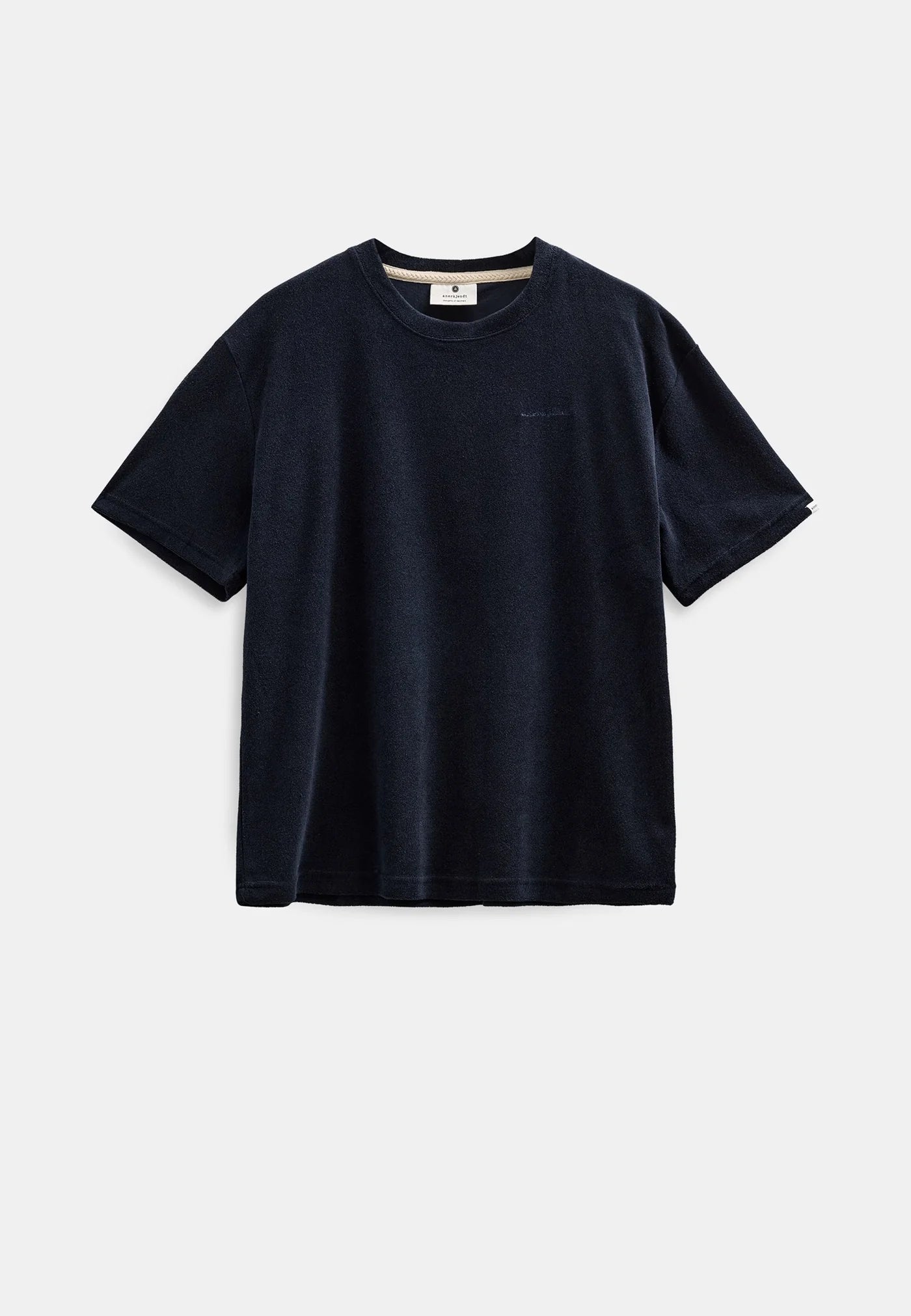 T-SHIRT IN COTONE BLU