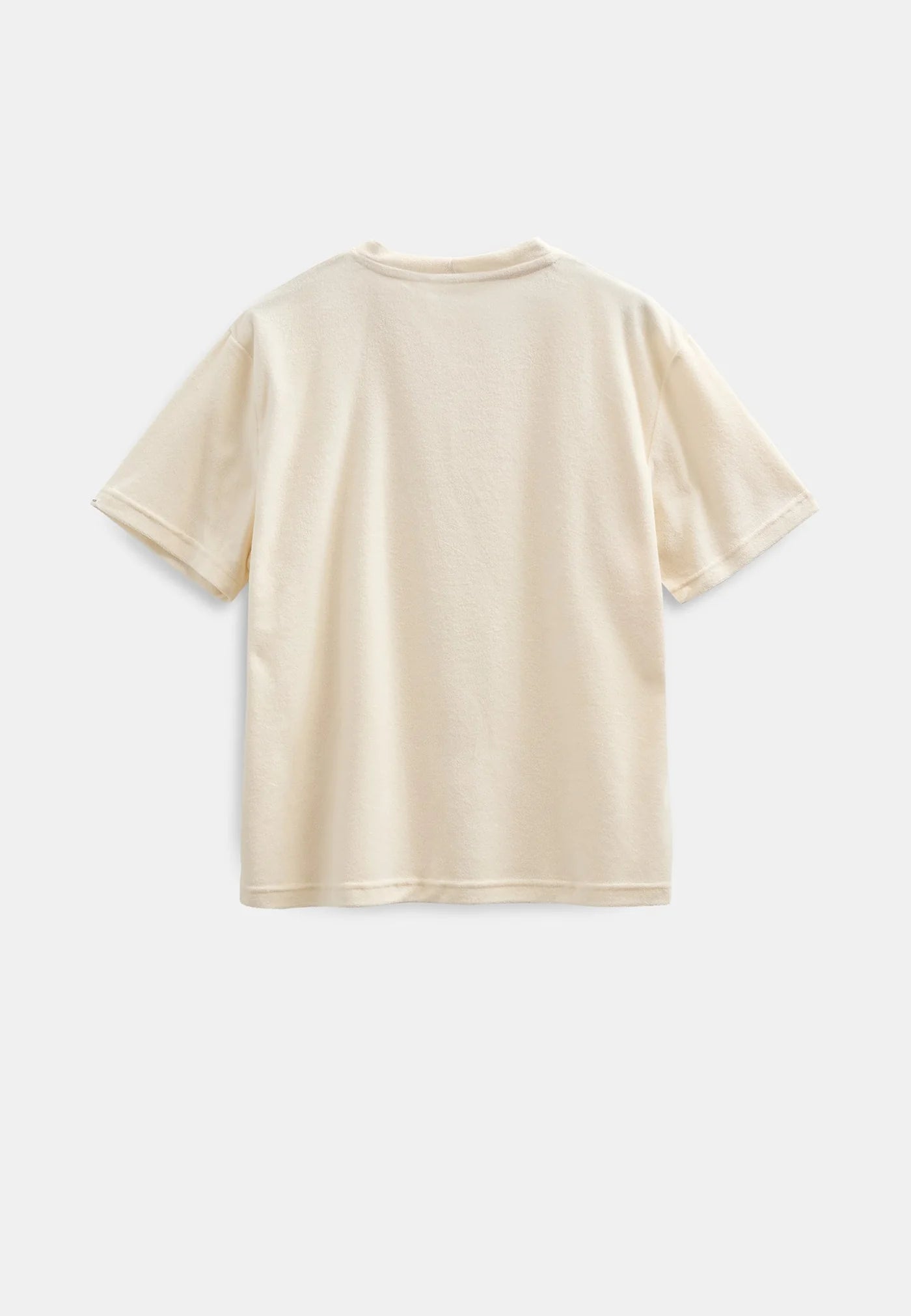 T-SHIRT IN COTONE ECRU