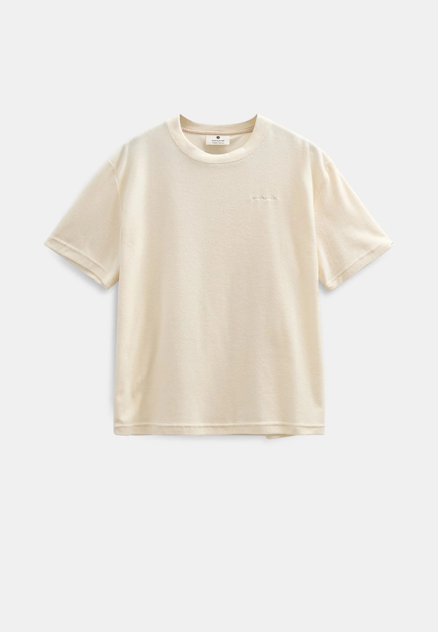 T-SHIRT IN COTONE ECRU