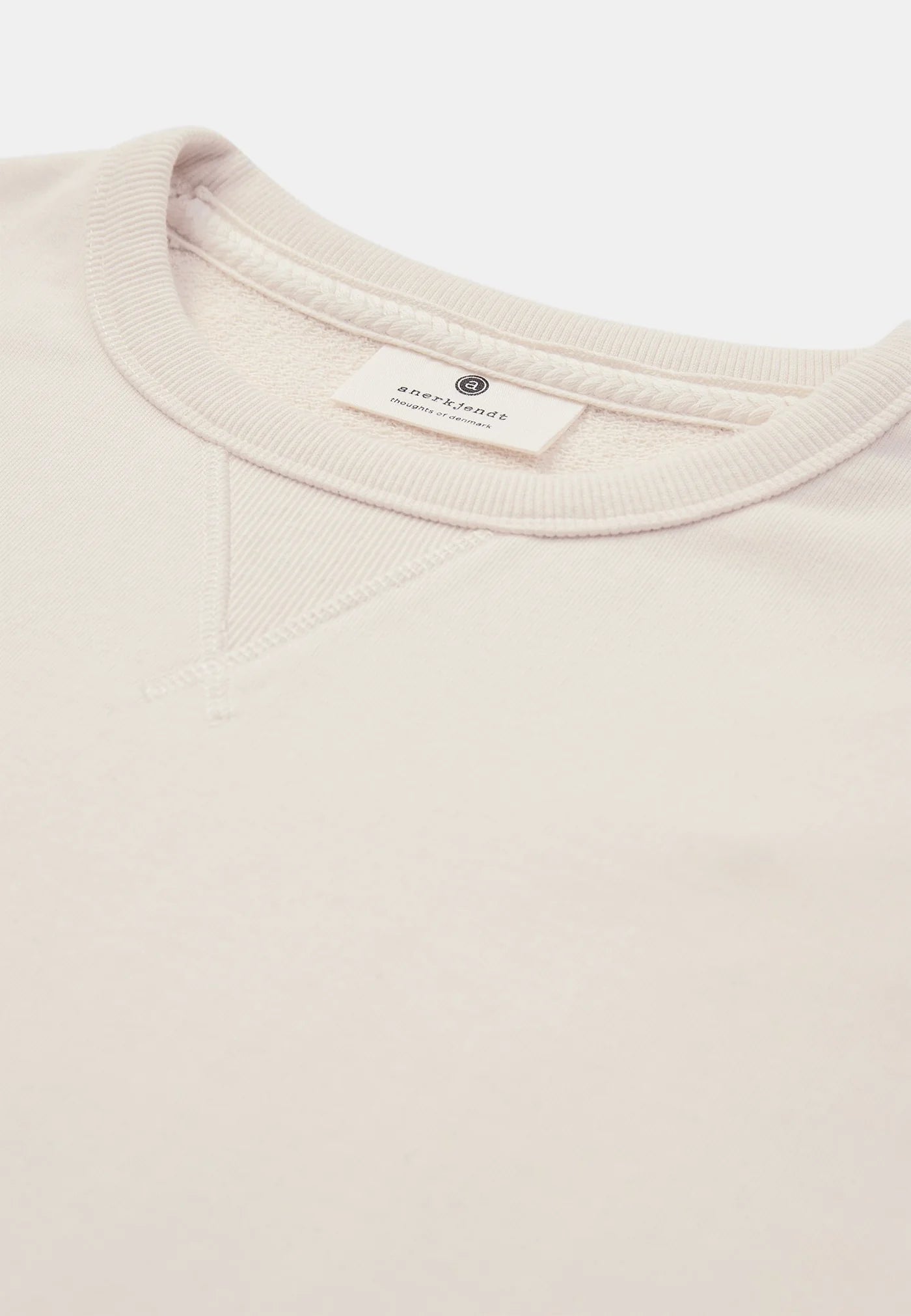 FELPA GIROCOLLO IN COTONE TOFU