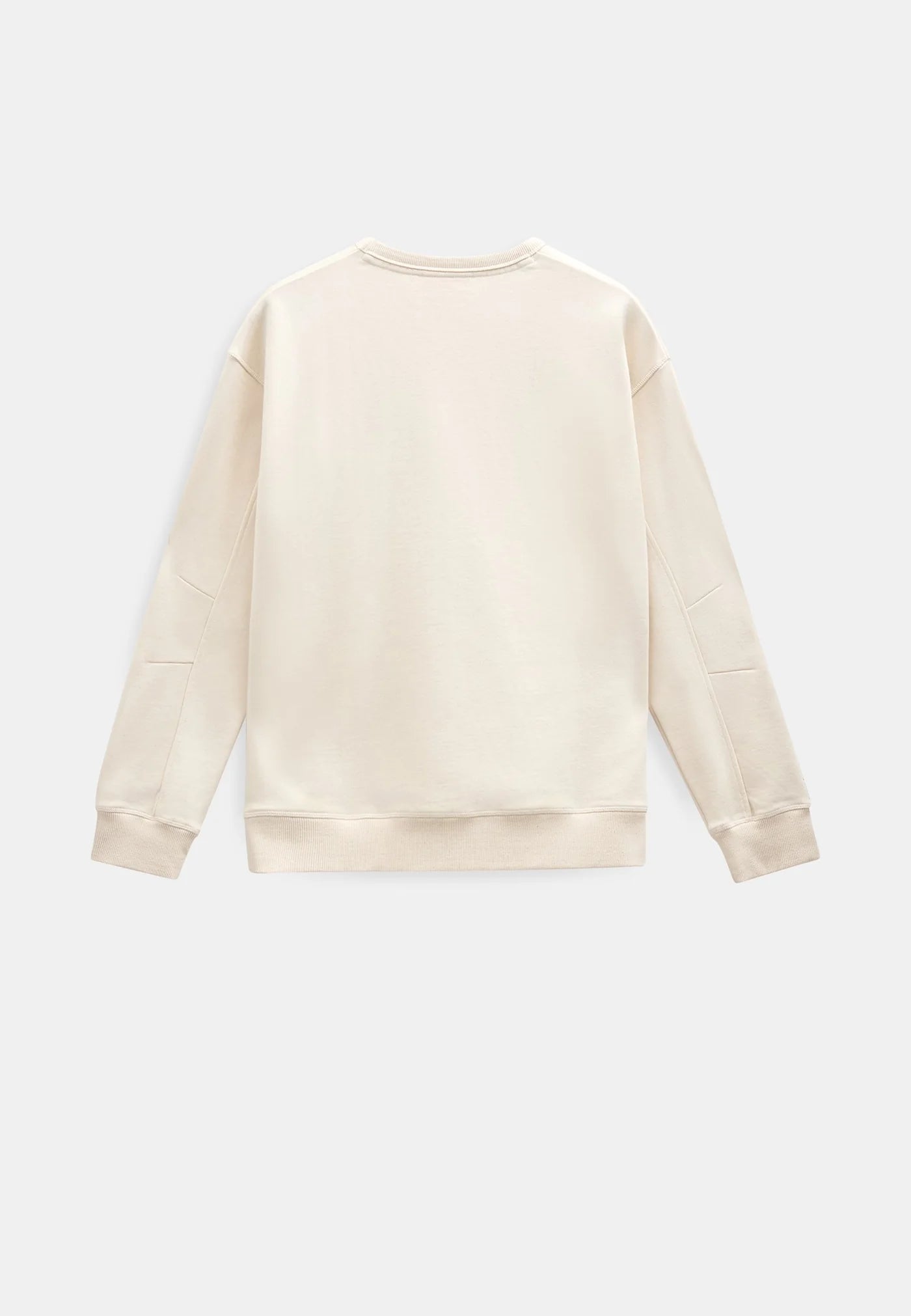 FELPA GIROCOLLO IN COTONE TOFU
