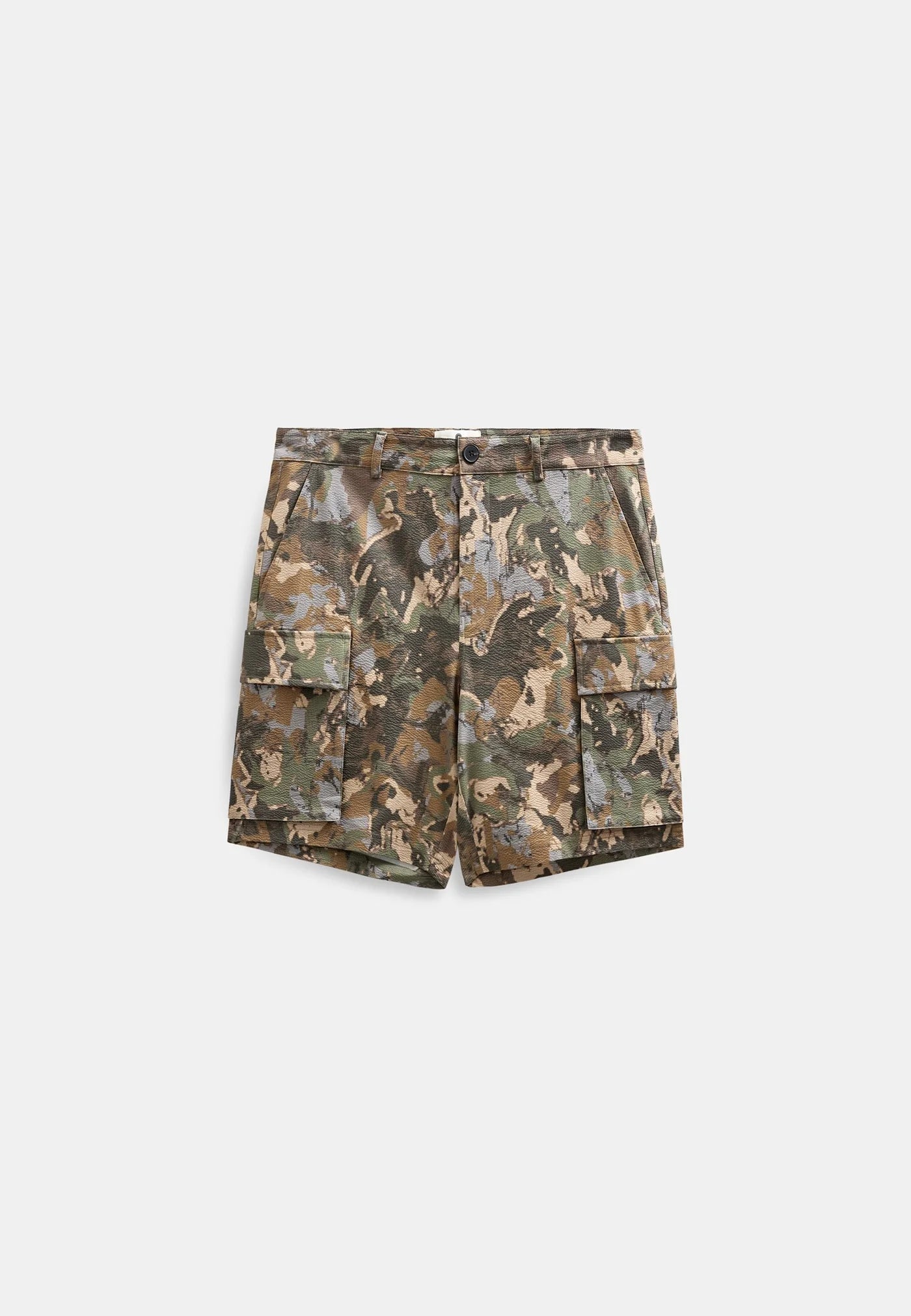 SHORTS TECH IN COTONE VERDE FORESTA