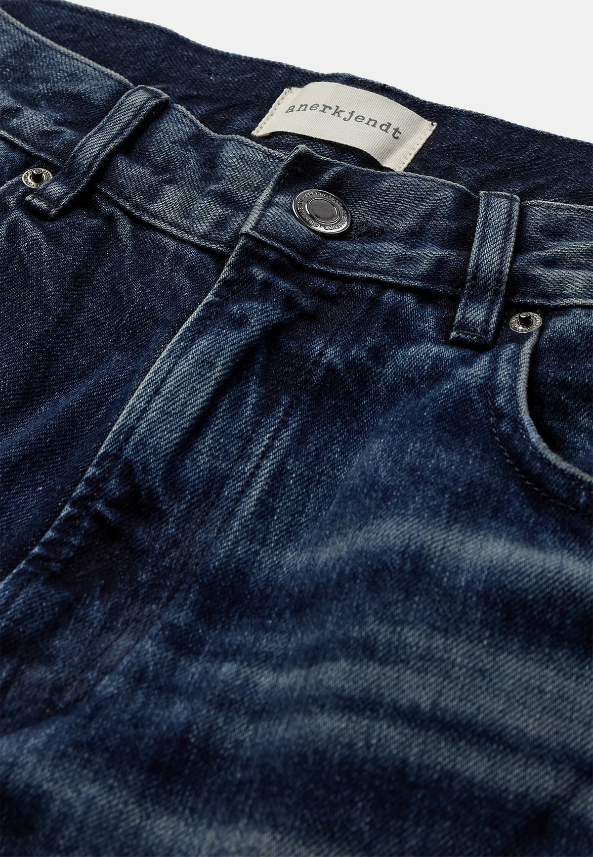 JEANS IN COTONE BLU VINTAGE