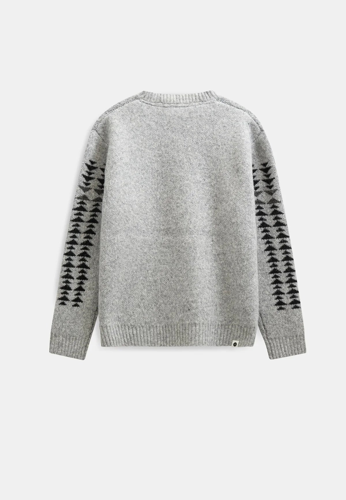 MAGLIONE IN MAGLIA FINE GRIGIO TOFU