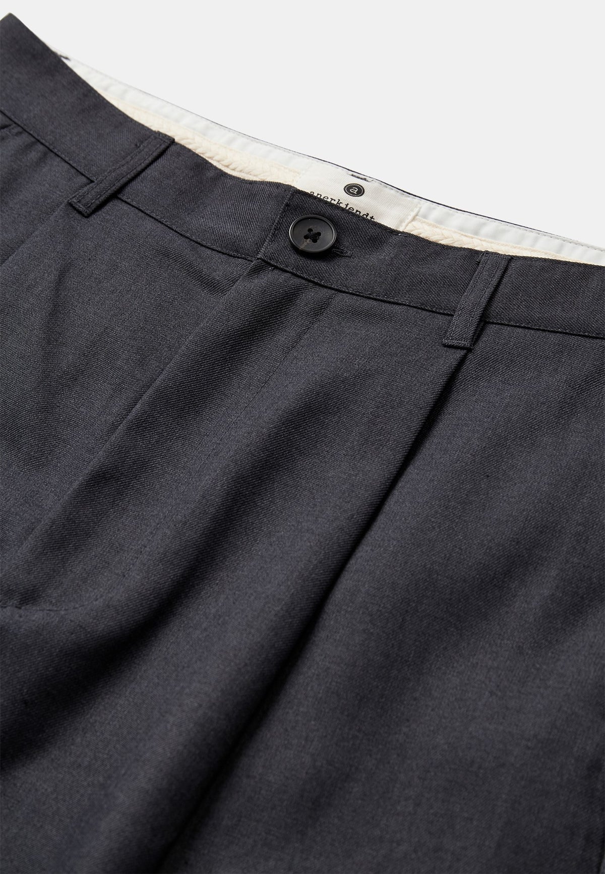 PANTALONE LOOSE FIT IN LANA GRIGIO