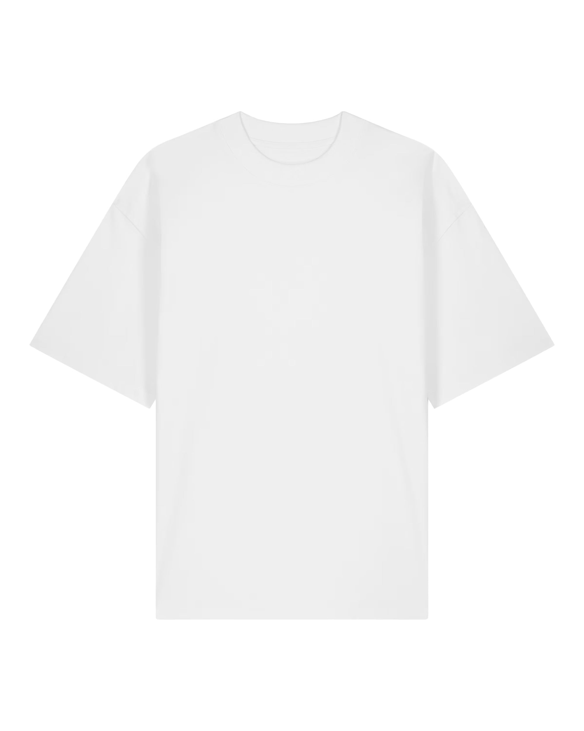 T-SHIRT BOX FIT IN COTONE BIANCO
