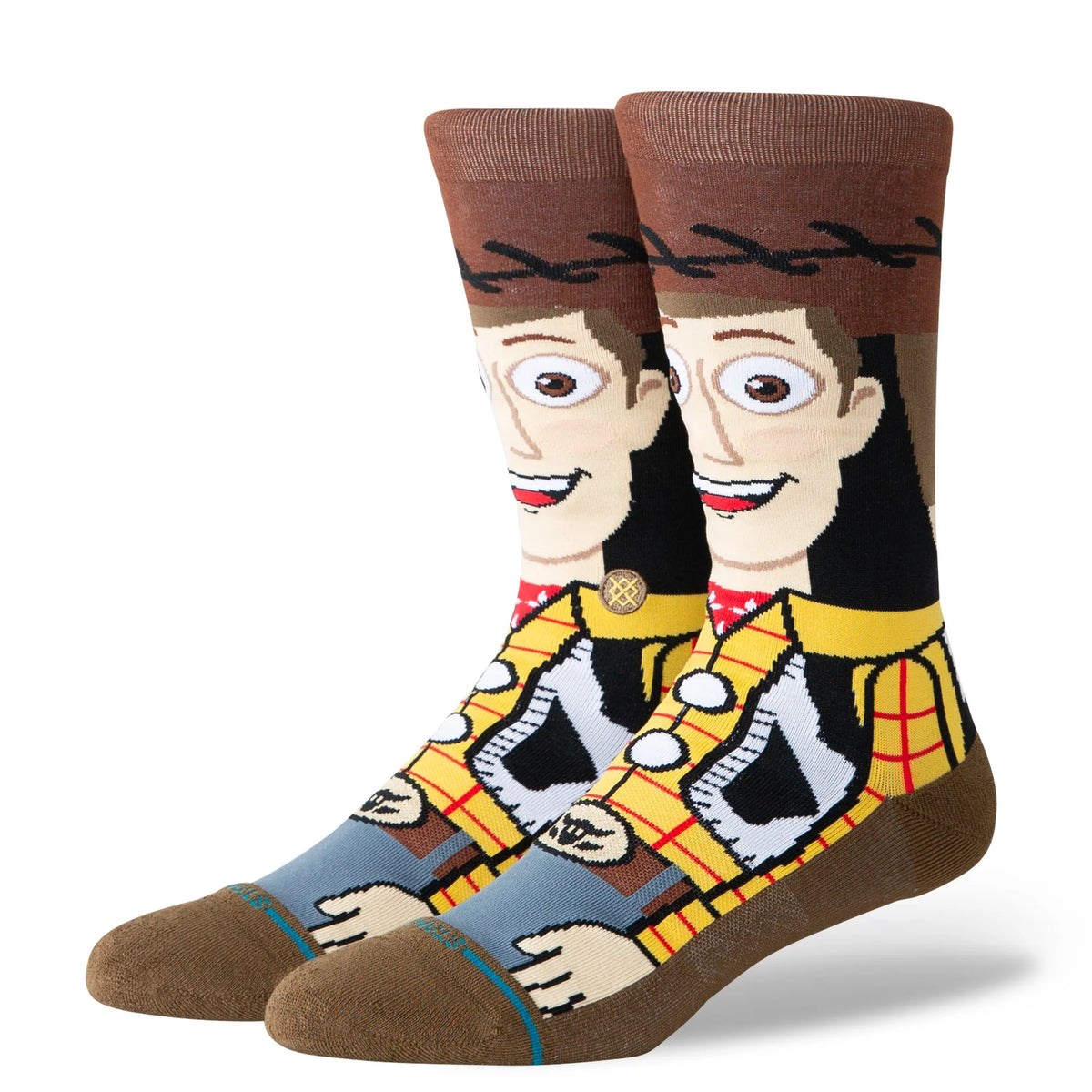 CALZINI WOODY IN COTONE MARRONE